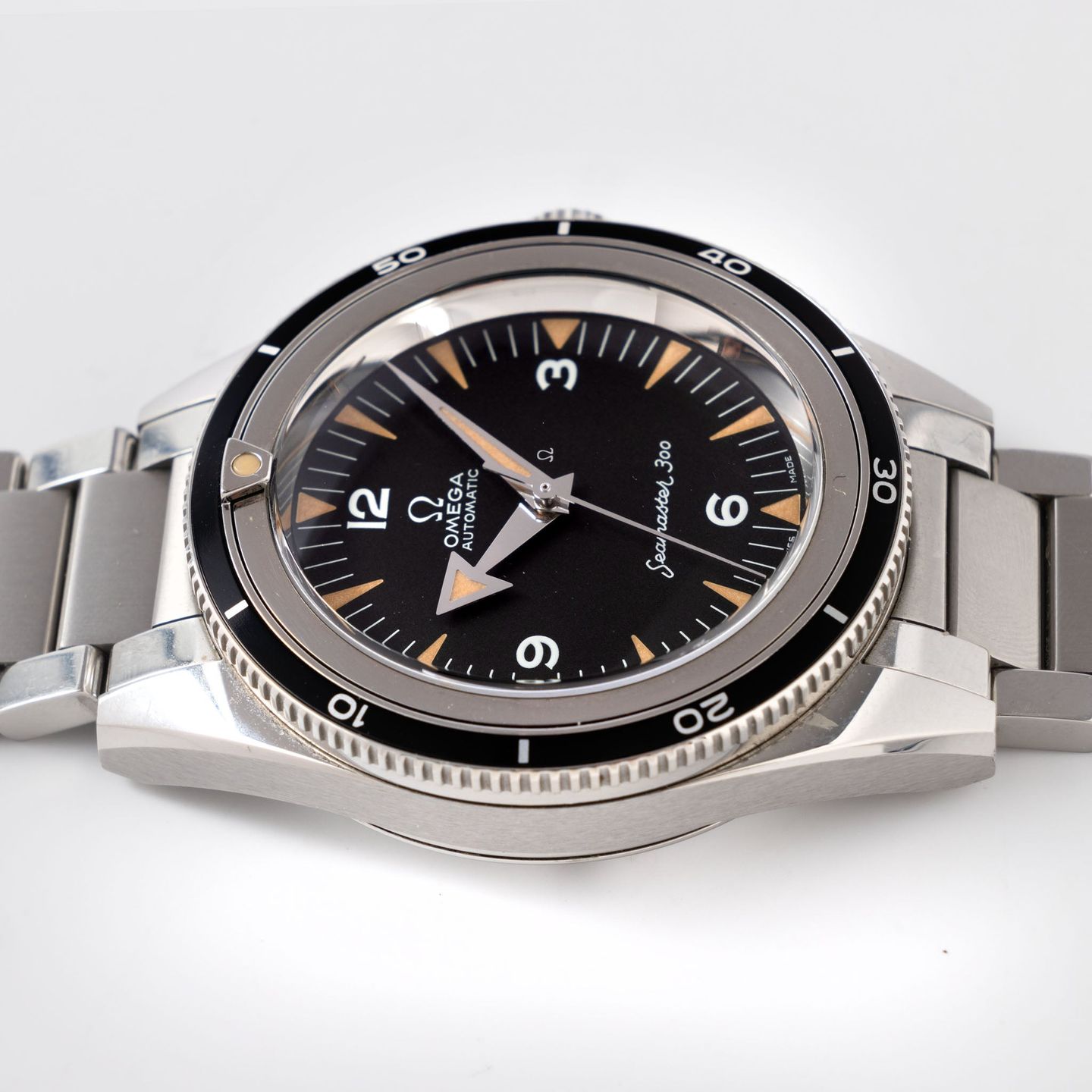 Omega Seamaster 300 234.10.39.20.01.001 (2001) - Zwart wijzerplaat 39mm Staal (4/8)