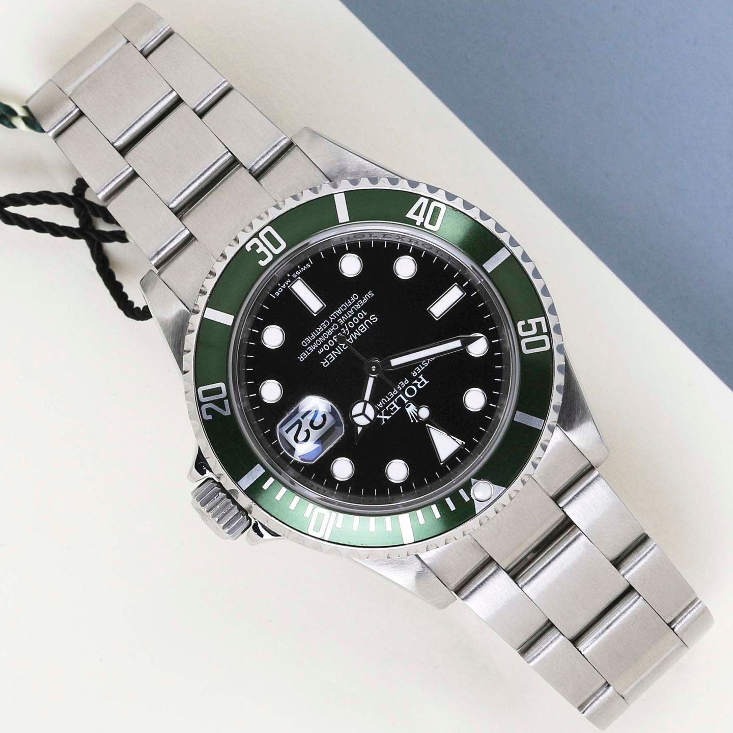 Rolex Submariner Date 16610LV (2010) - Zwart wijzerplaat 40mm Staal (4/8)