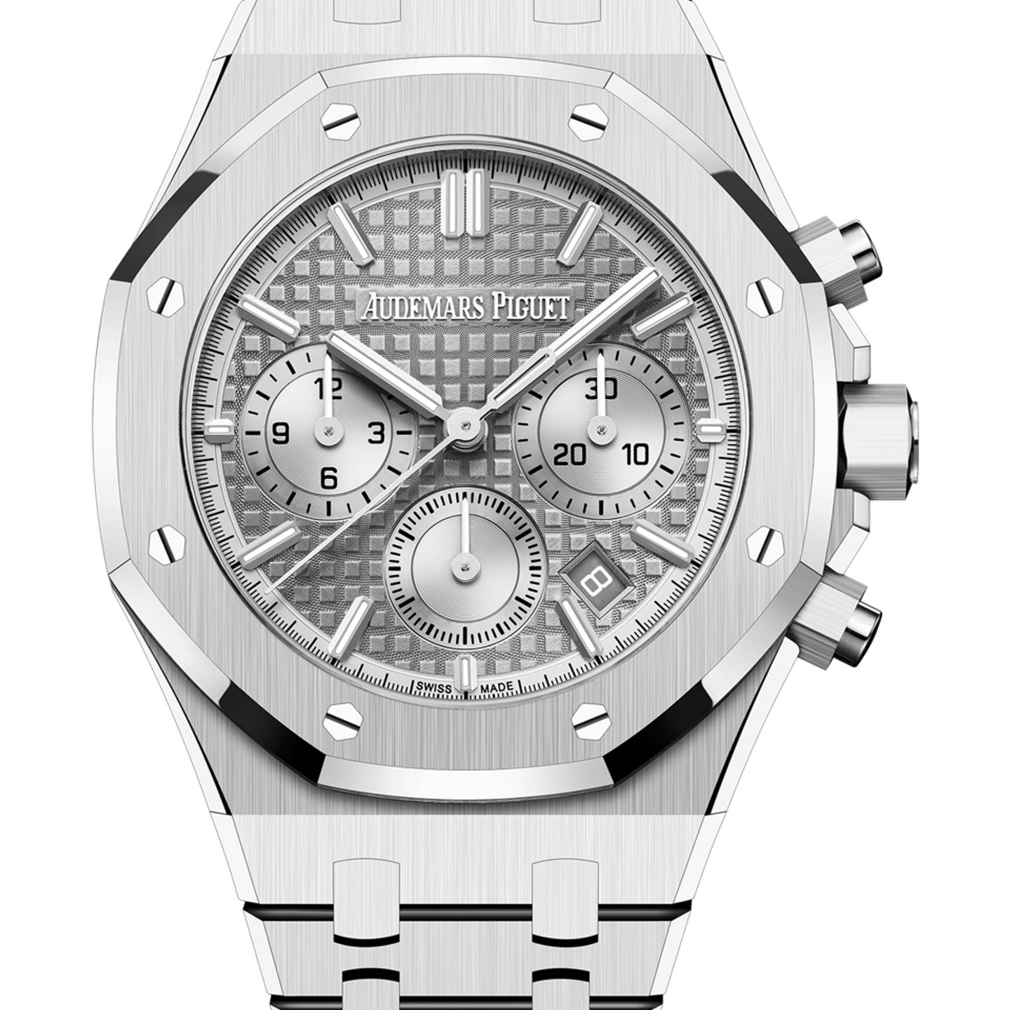 Audemars Piguet Royal Oak Chronograph 26715ST.OO.1356ST.02 (2025) - Grey dial 38 mm Steel case (1/1)