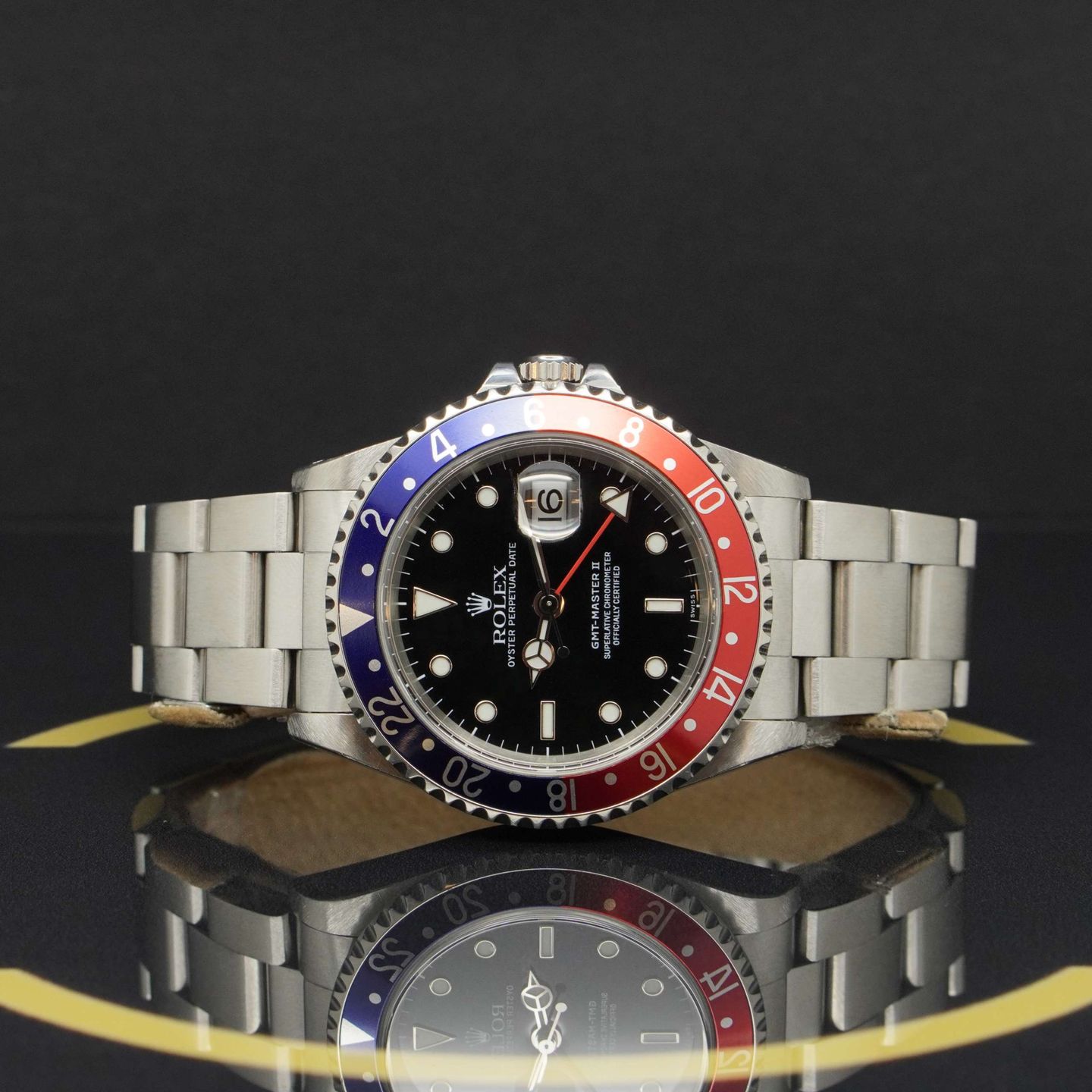 Rolex GMT-Master II 16710 (1999) - Zwart wijzerplaat 40mm Staal (4/7)