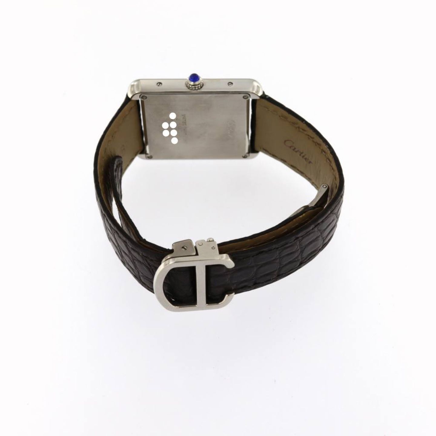 Cartier Tank Solo W5200005 (2016) - Wit wijzerplaat 24mm Staal (4/6)