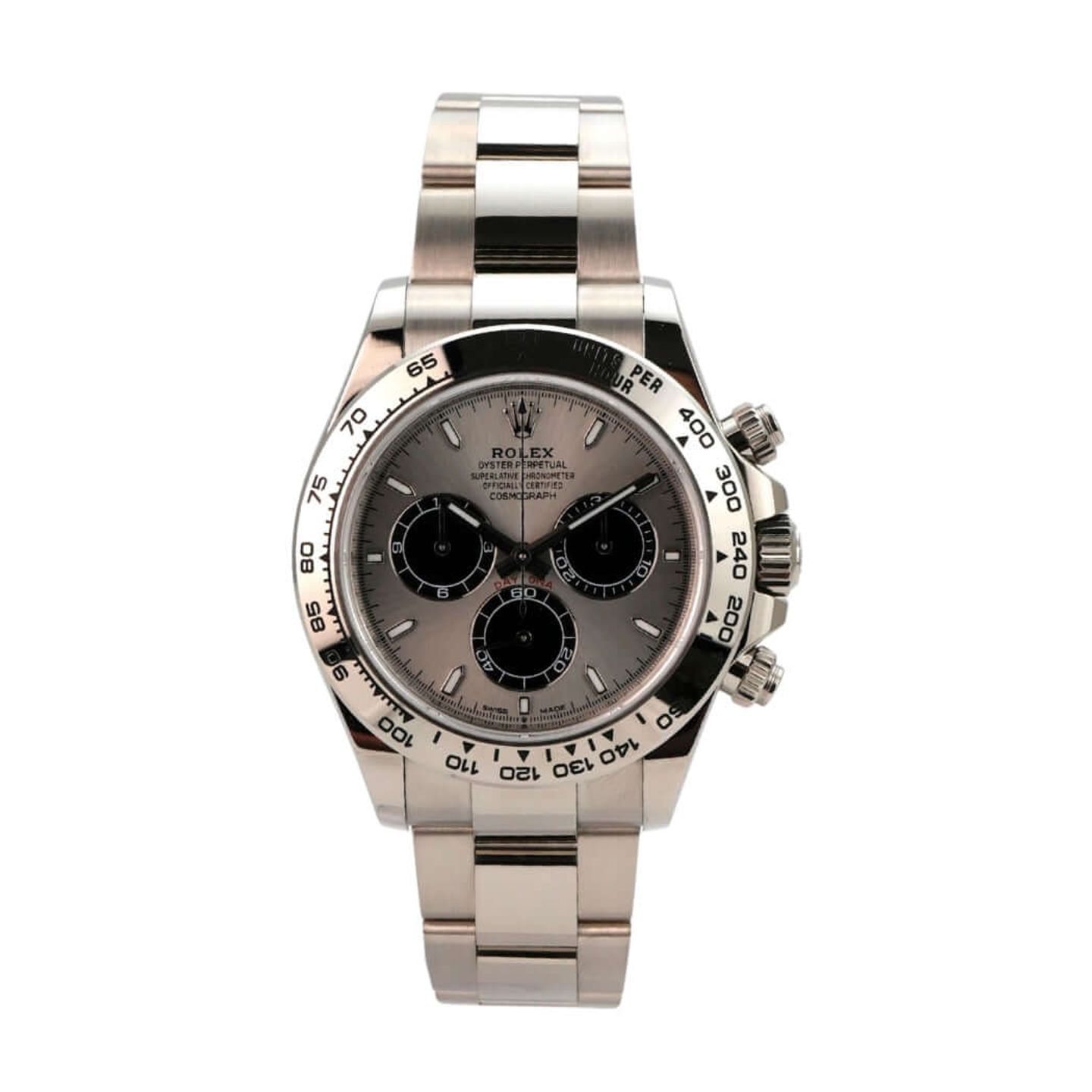 Rolex Daytona 126509 (2024) - Black dial 40 mm White Gold case (2/8)