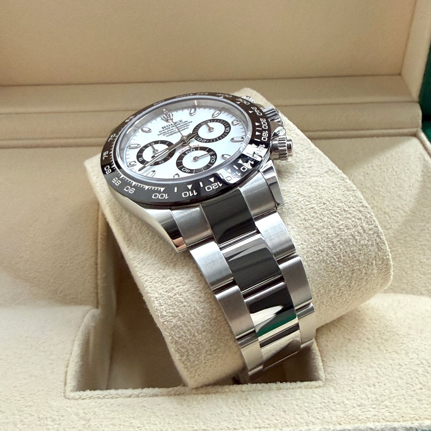 Rolex Daytona 116500LN (2023) - Wit wijzerplaat 40mm Staal (6/14)