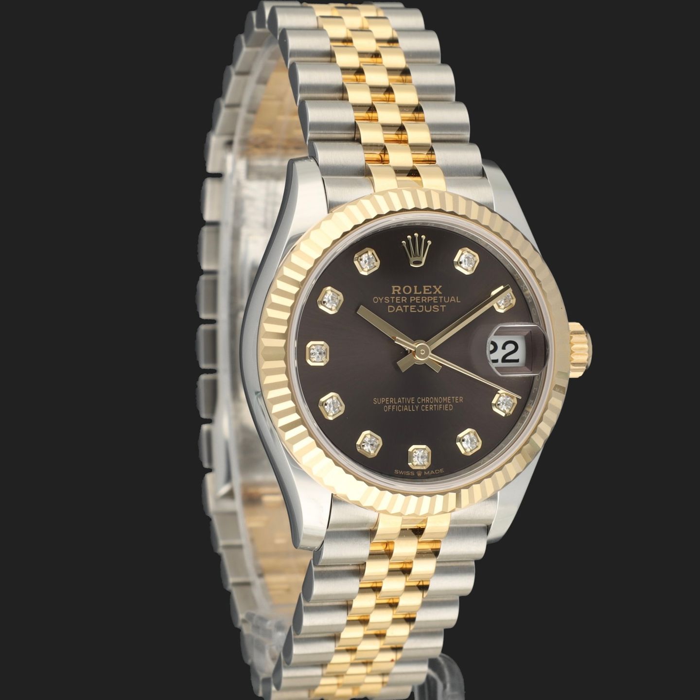 Rolex Datejust 31 278273 (2024) - 31 mm Gold/Steel case (4/8)
