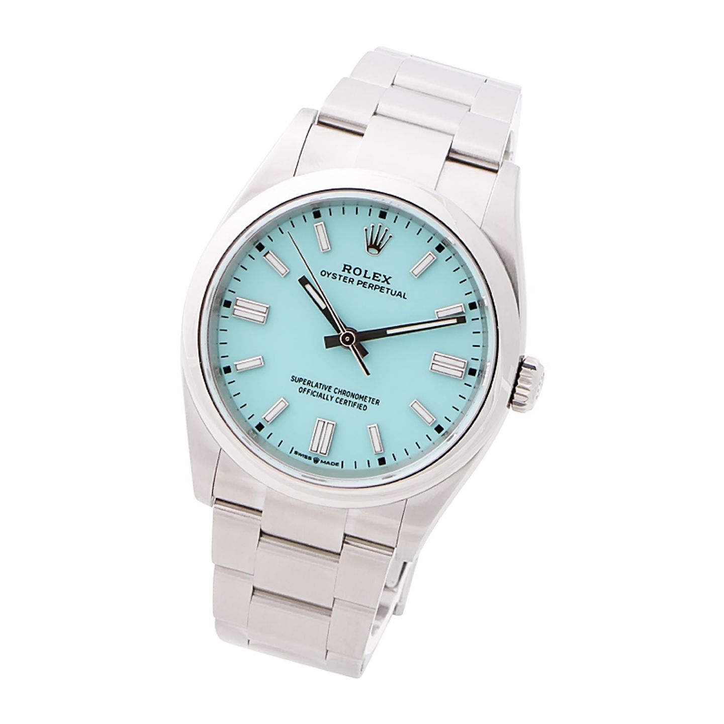 Rolex Oyster Perpetual 36 126000 (2026) - Turquoise wijzerplaat 36mm Staal (2/4)
