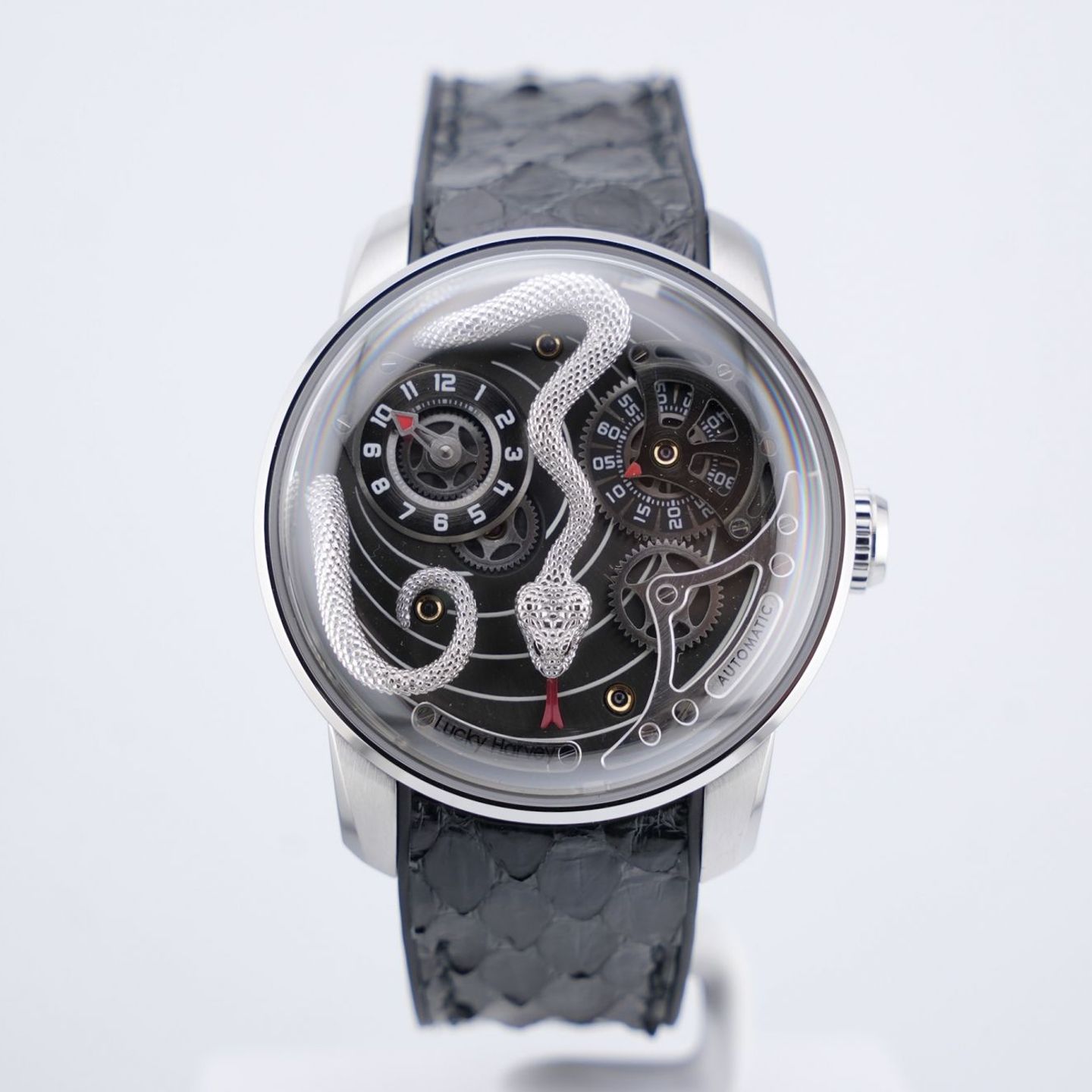 Lucky harvey Unknown Silver Snake (2025) - Black dial 43 mm Steel case (1/8)