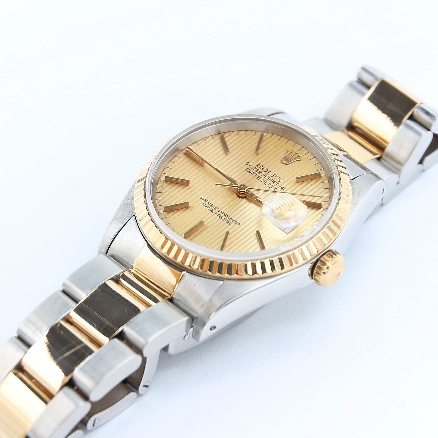 Rolex Datejust 36 16233 (Onbekend (willekeurig serienummer)) - 36mm Goud/Staal (1/6)