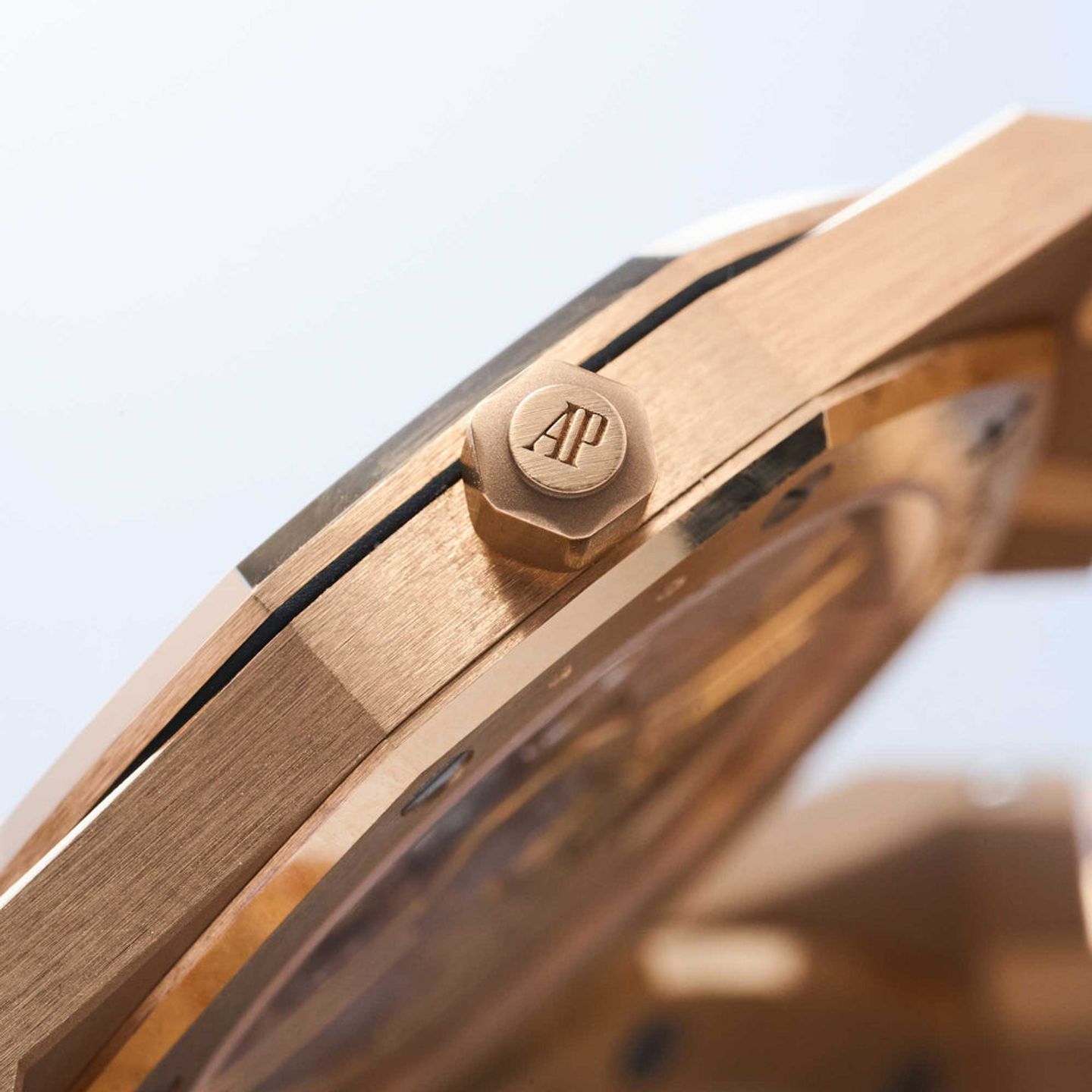 Audemars Piguet Royal Oak Jumbo 16202OR.OO.1240OR.01 (2022) - Grey dial 39 mm Rose Gold case (6/7)