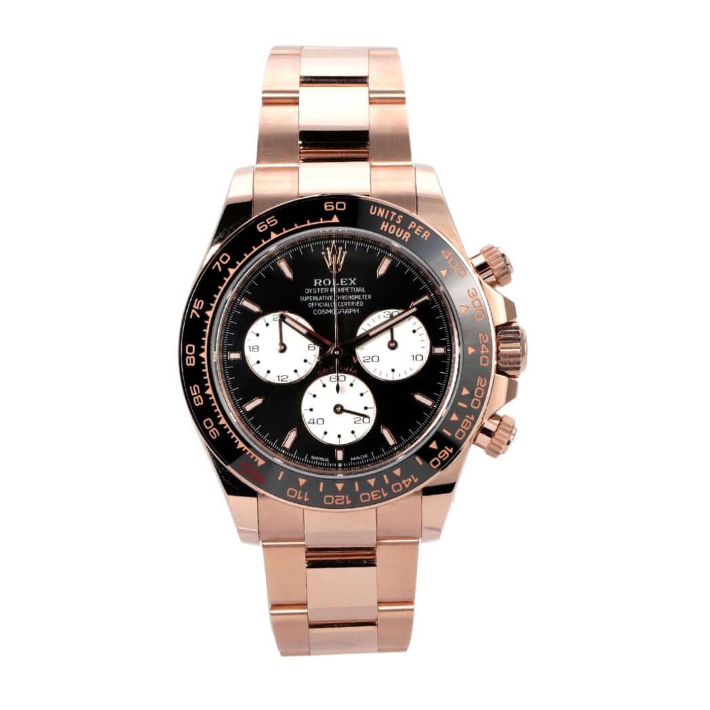 Rolex Daytona 126505 (2025) - Black dial 40 mm Rose Gold case (2/8)