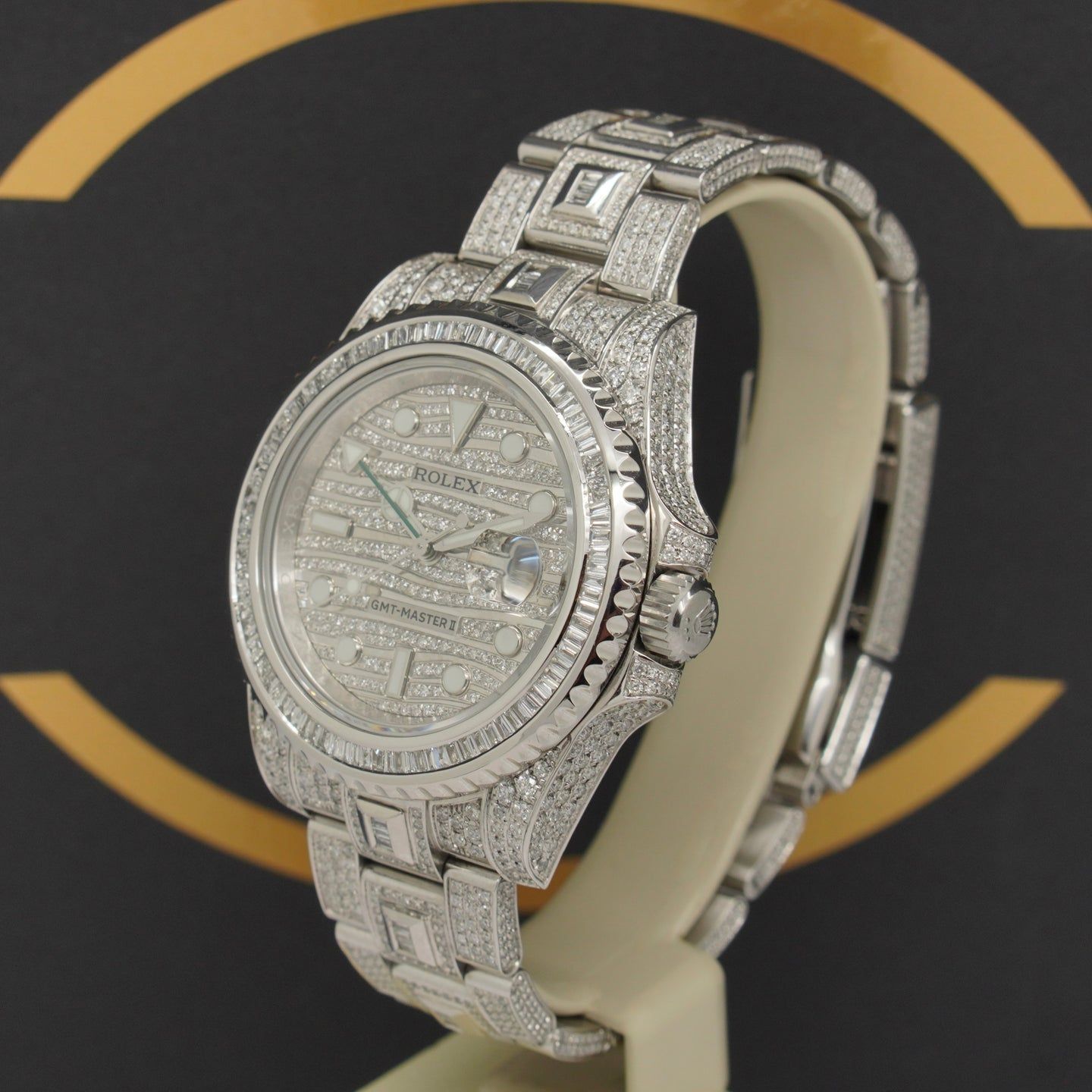 Rolex GMT-Master II 116710LN (2015) - Diamant wijzerplaat 40mm Staal (2/7)