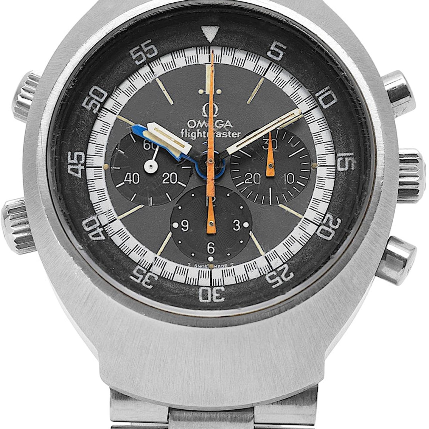 Omega Flightmaster 145.026 (1970) - 43 mm Steel case (1/4)