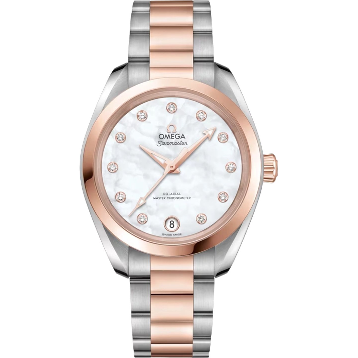 Omega Seamaster Aqua Terra 220.20.34.20.55.001 (2025) - Pearl dial 34 mm Steel case (1/1)