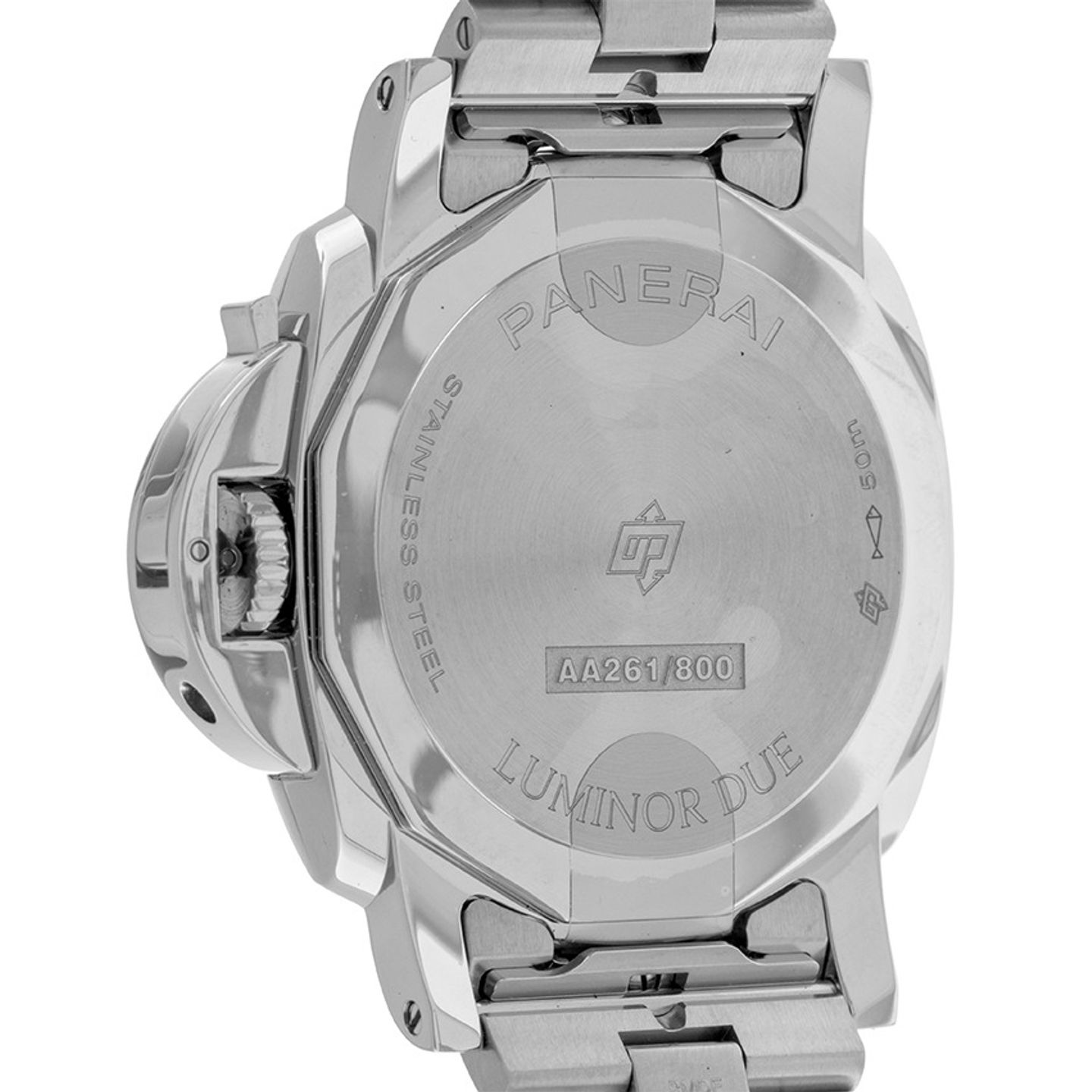 Panerai Luminor Due PAM01508 (2024) - White dial 38 mm Steel case (6/7)