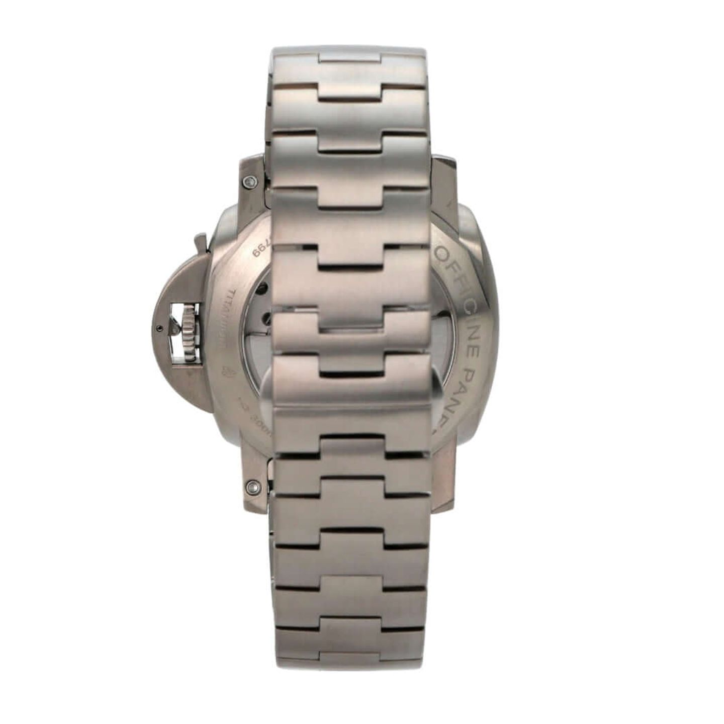 Panerai Luminor Marina 1950 3 Days Automatic PAM00352 (2012) - Bruin wijzerplaat 44mm Titanium (8/8)