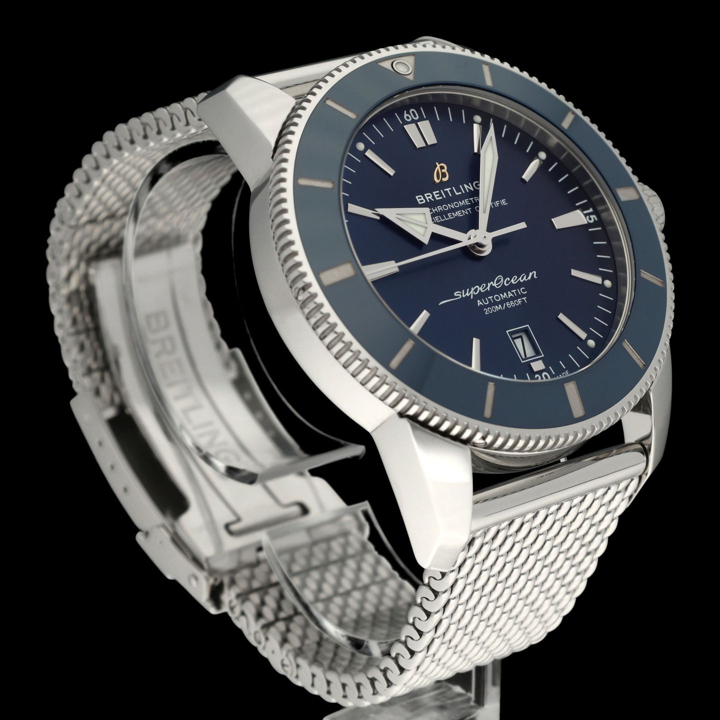Breitling Superocean Heritage II 46 AB2020 (2021) - Blue dial 46 mm Steel case (6/8)