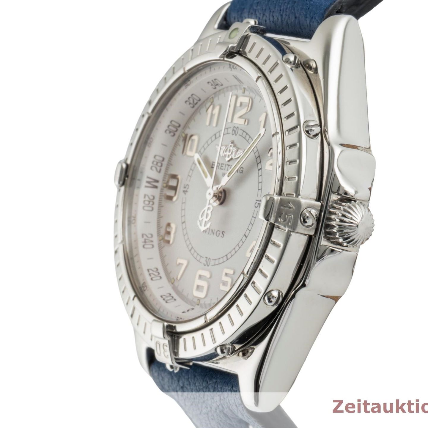 Breitling Wings Lady A66050 (1998) - Wit wijzerplaat 36mm Staal (6/8)