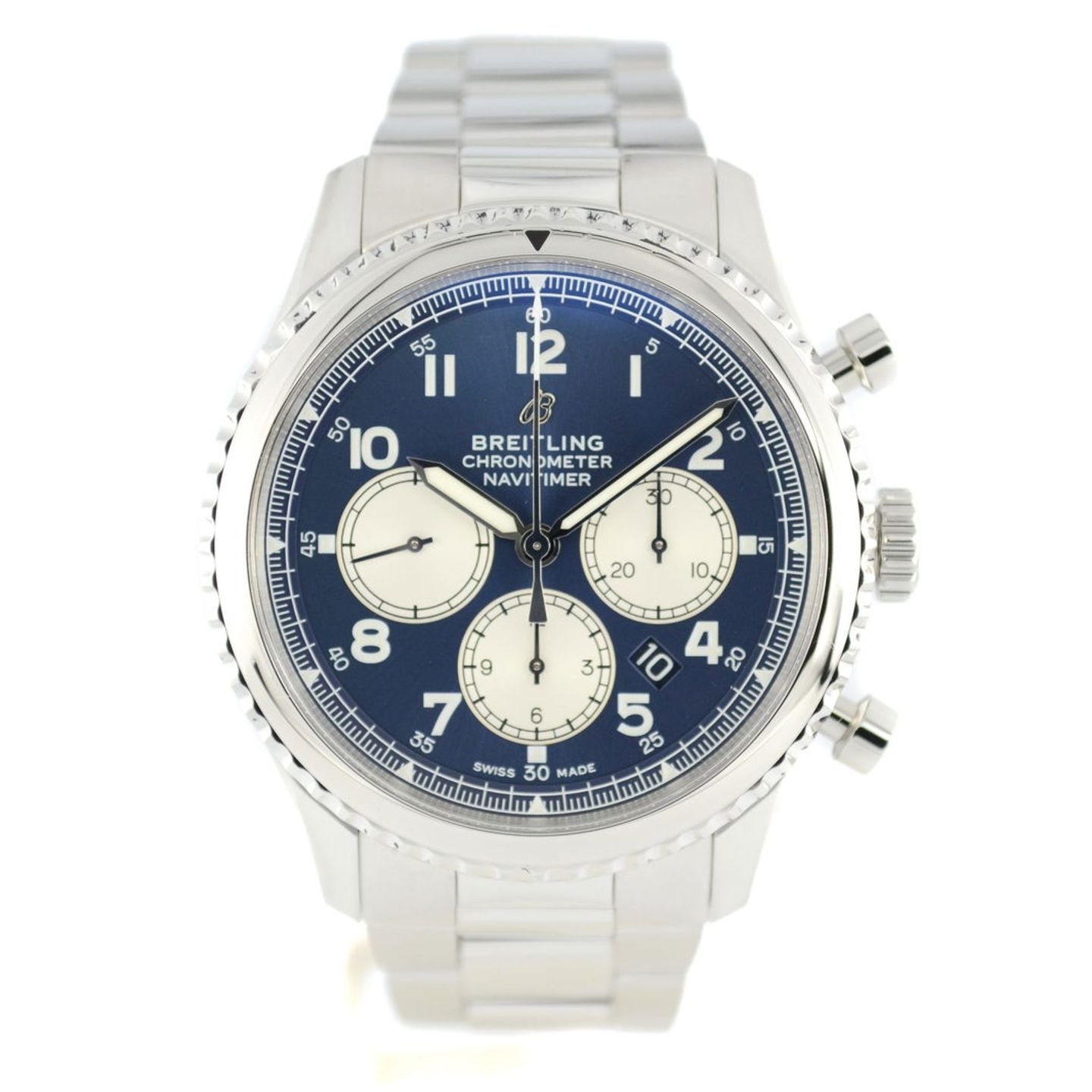 Breitling Navitimer 8 AB0117131C1A1 (2022) - Blue dial 43 mm Steel case (1/7)