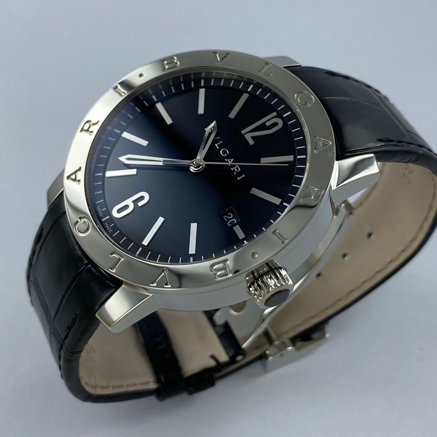 Bulgari Bulgari BB41BSLD (2024) - Zwart wijzerplaat 41mm Staal (4/6)