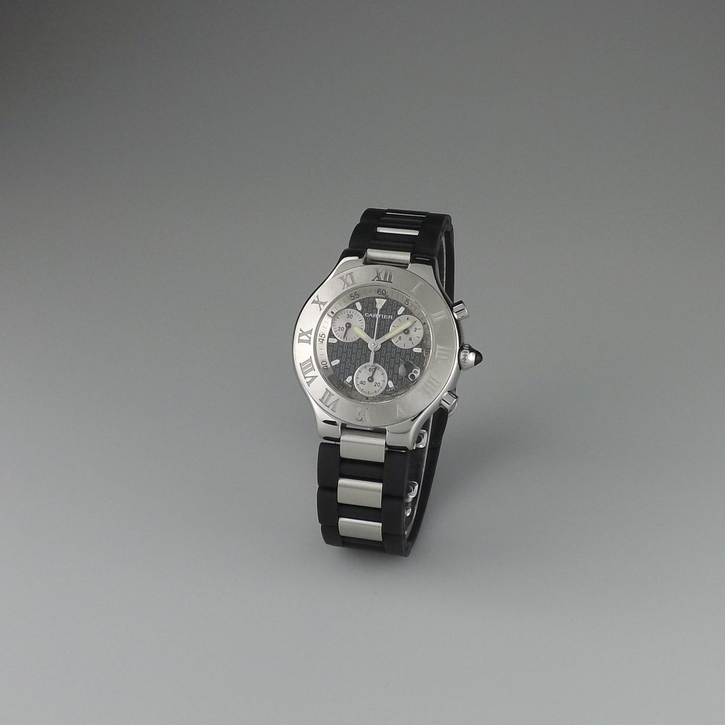 Cartier 21 Chronoscaph 2424 - (1/8)