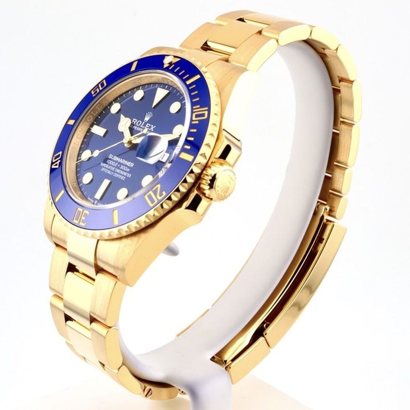 Rolex Submariner Date 126618LB (2024) - Blauw wijzerplaat 41mm Geelgoud (2/8)