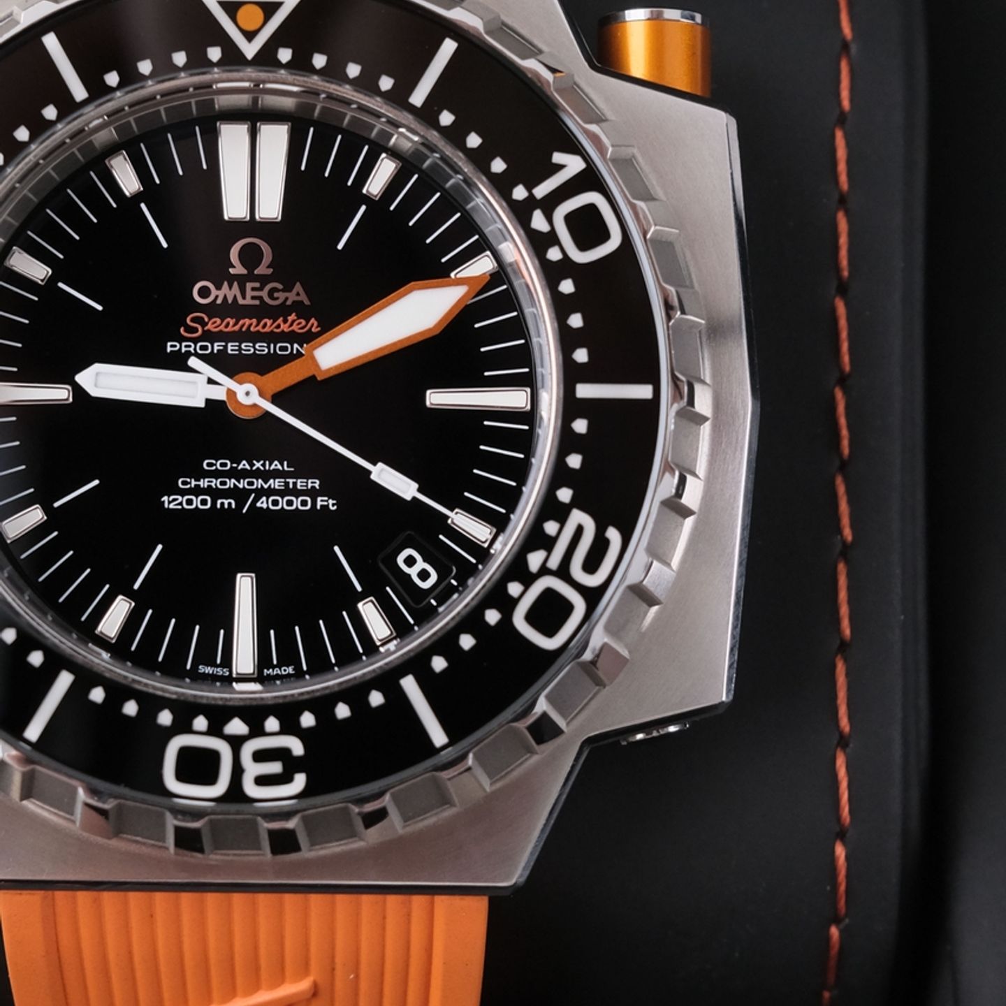 Omega Seamaster PloProf 224.32.55.21.01.002 (Onbekend (willekeurig serienummer)) - Zwart wijzerplaat 55mm Staal (2/8)