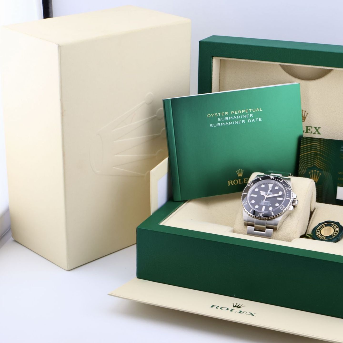 Rolex Submariner No Date 124060 (2023) - Zwart wijzerplaat 41mm Staal (2/2)