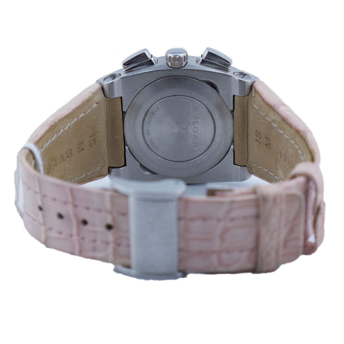 Bulgari Ergon EG35SCH (Unknown (random serial)) - Pink dial 35 mm Steel case (2/2)