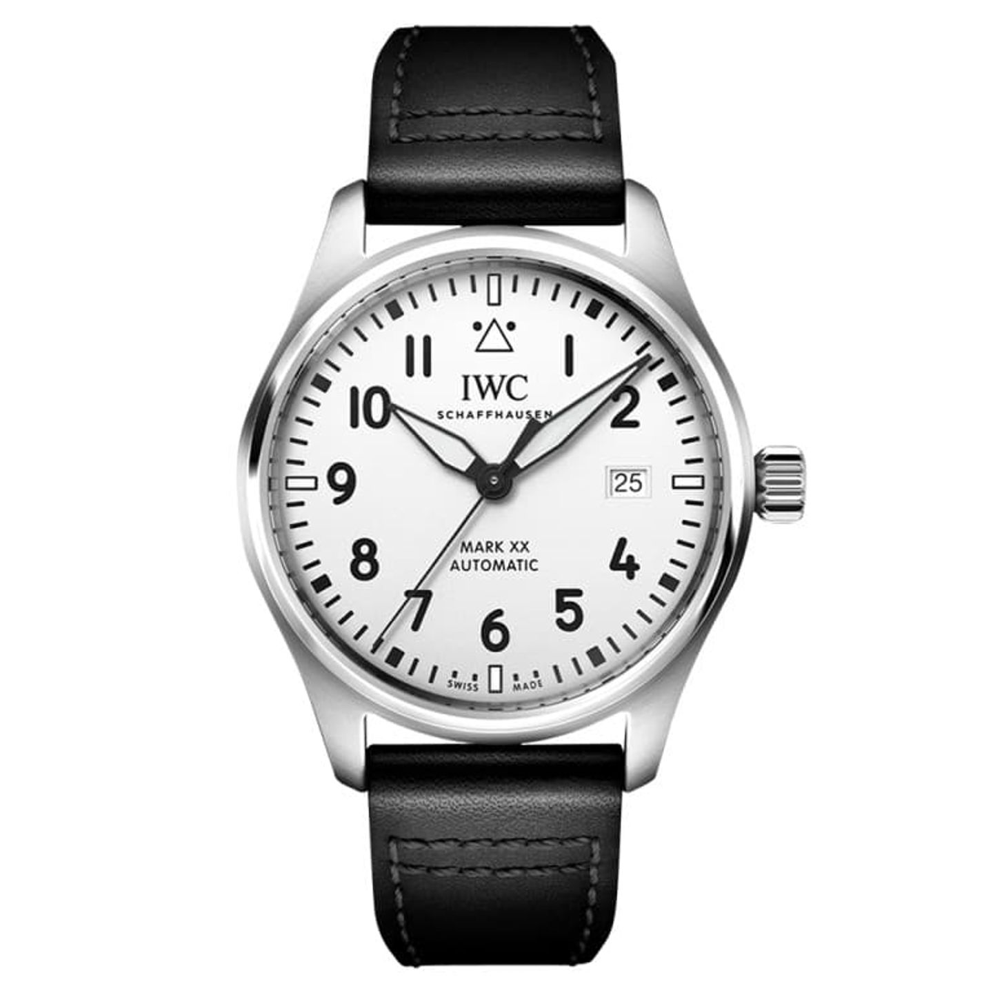 IWC Pilot Mark IW328207 (2024) - Wit wijzerplaat 40mm Staal (1/1)