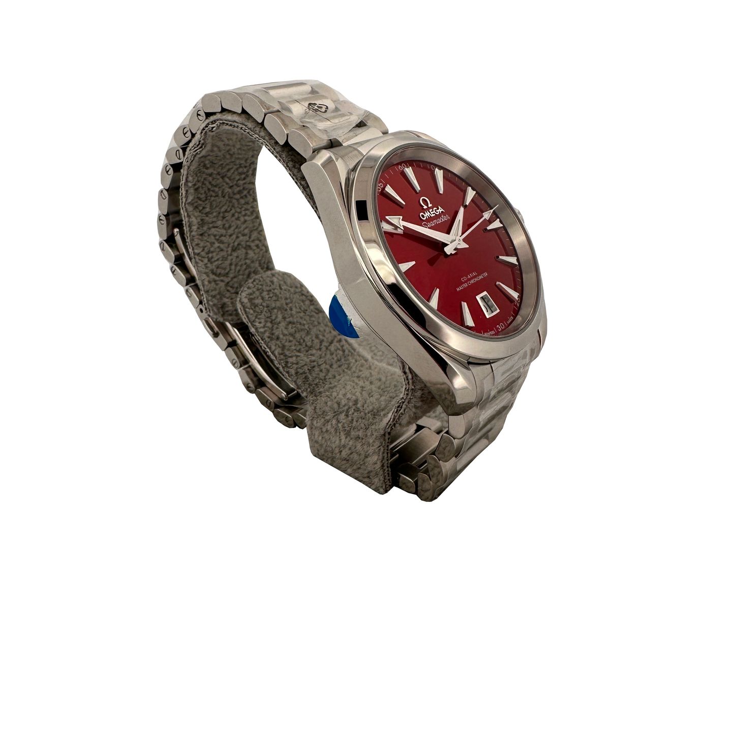 Omega Seamaster Aqua Terra 220.10.38.20.13.003 (2024) - Red dial 38 mm Steel case (5/7)