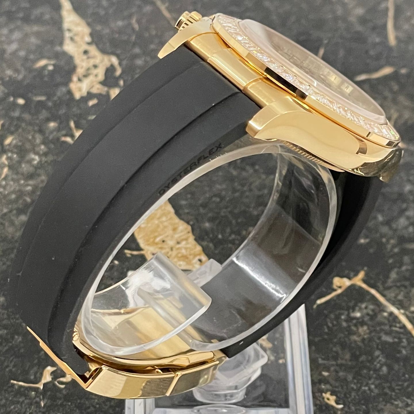 Rolex Daytona 116588TBR (2020) - Champagne dial 40 mm Yellow Gold case (7/8)