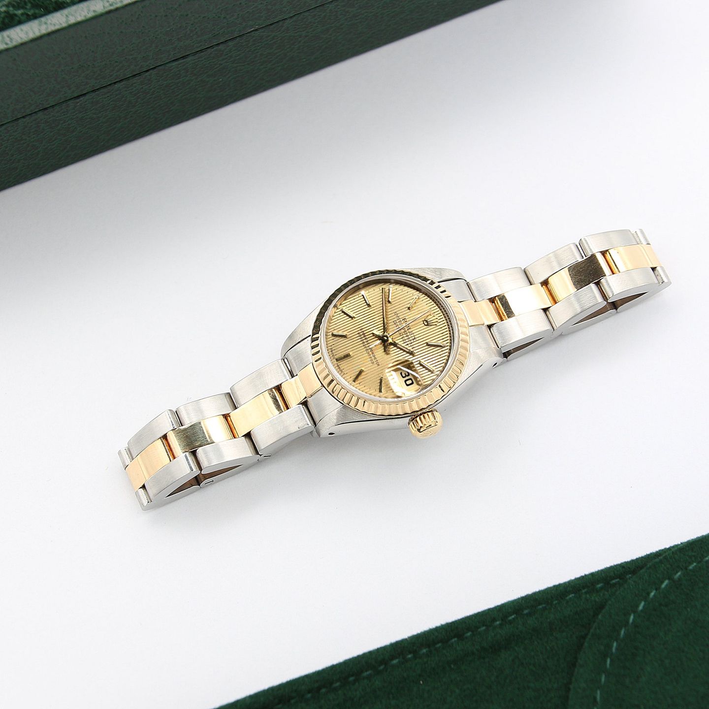 Rolex Lady-Datejust 69173 (Onbekend (willekeurig serienummer)) - 26mm Goud/Staal (2/6)