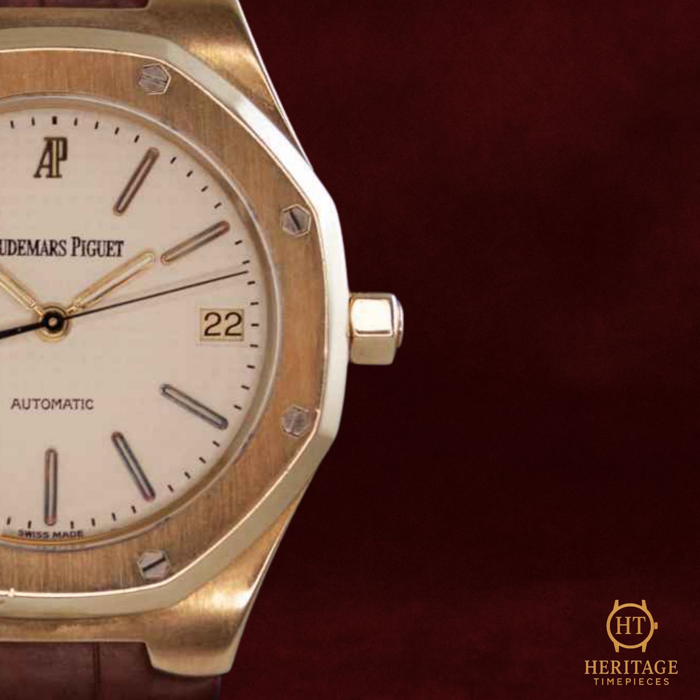 Audemars Piguet Royal Oak 14800BA (Onbekend (willekeurig serienummer)) - 36mm Geelgoud (5/8)