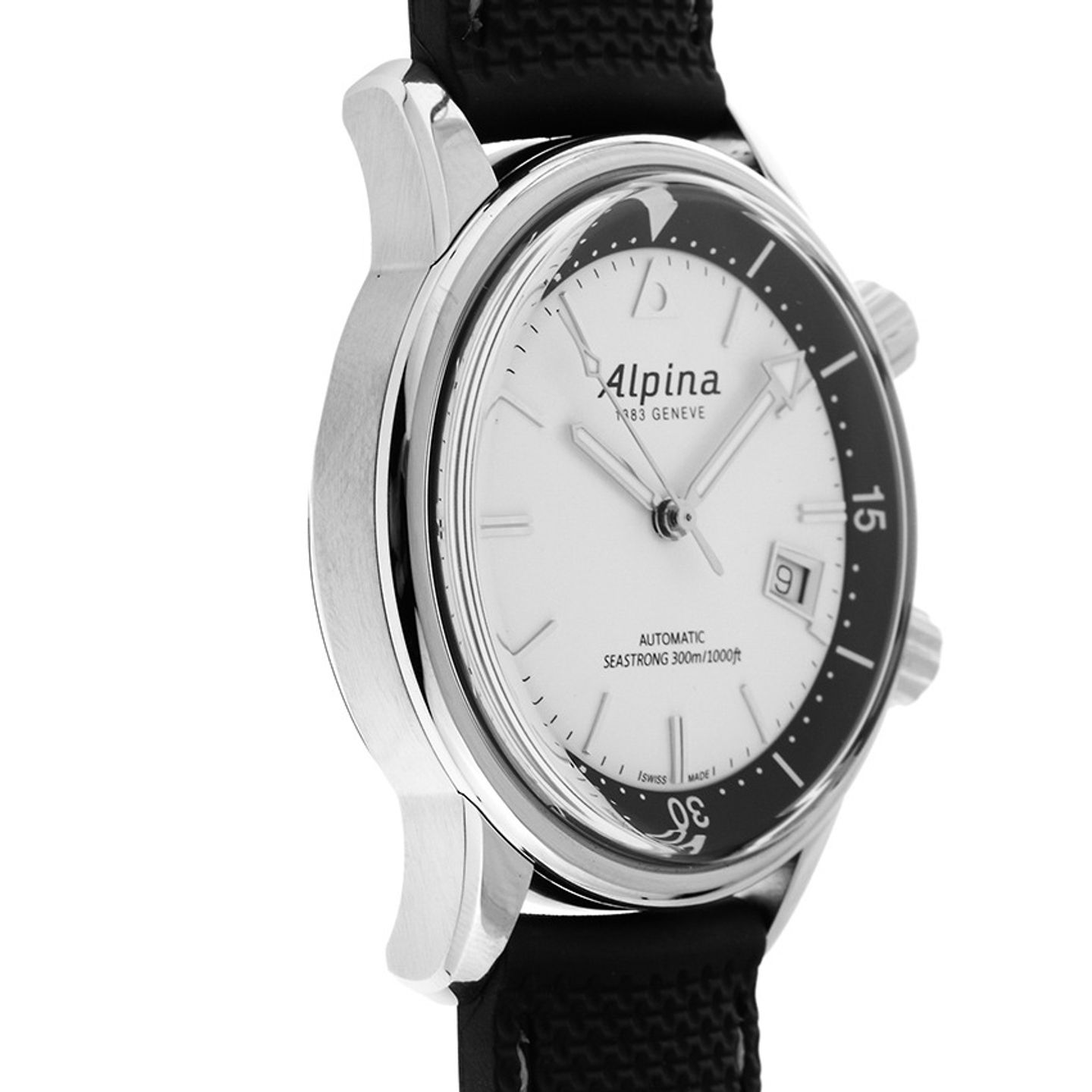 Alpina Seastrong AL-525S4H6  (Onbekend (willekeurig serienummer)) - Zilver wijzerplaat 42mm Staal (5/7)