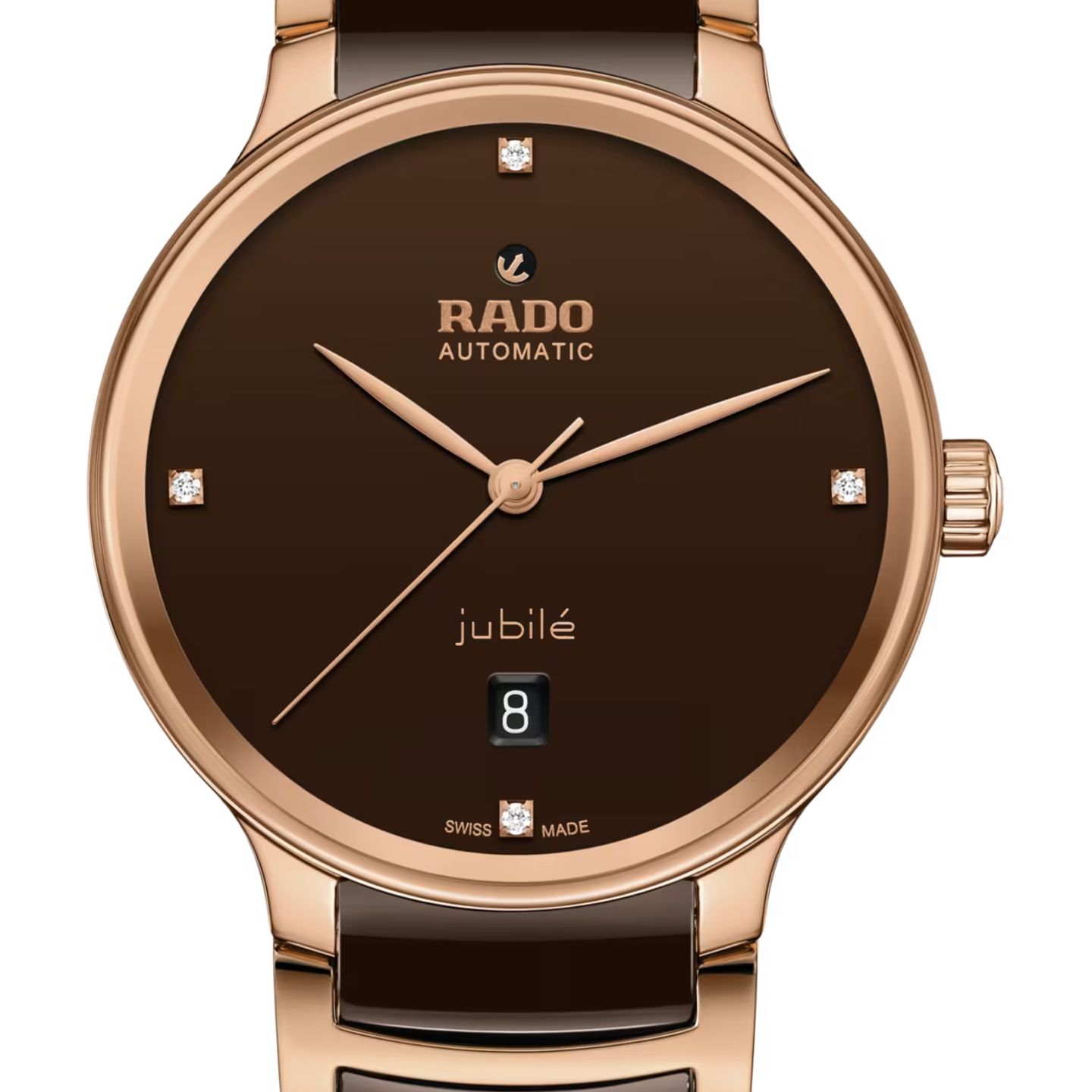 Rado Centrix R30017712 (2024) - Brown dial Unknown Steel case (5/5)