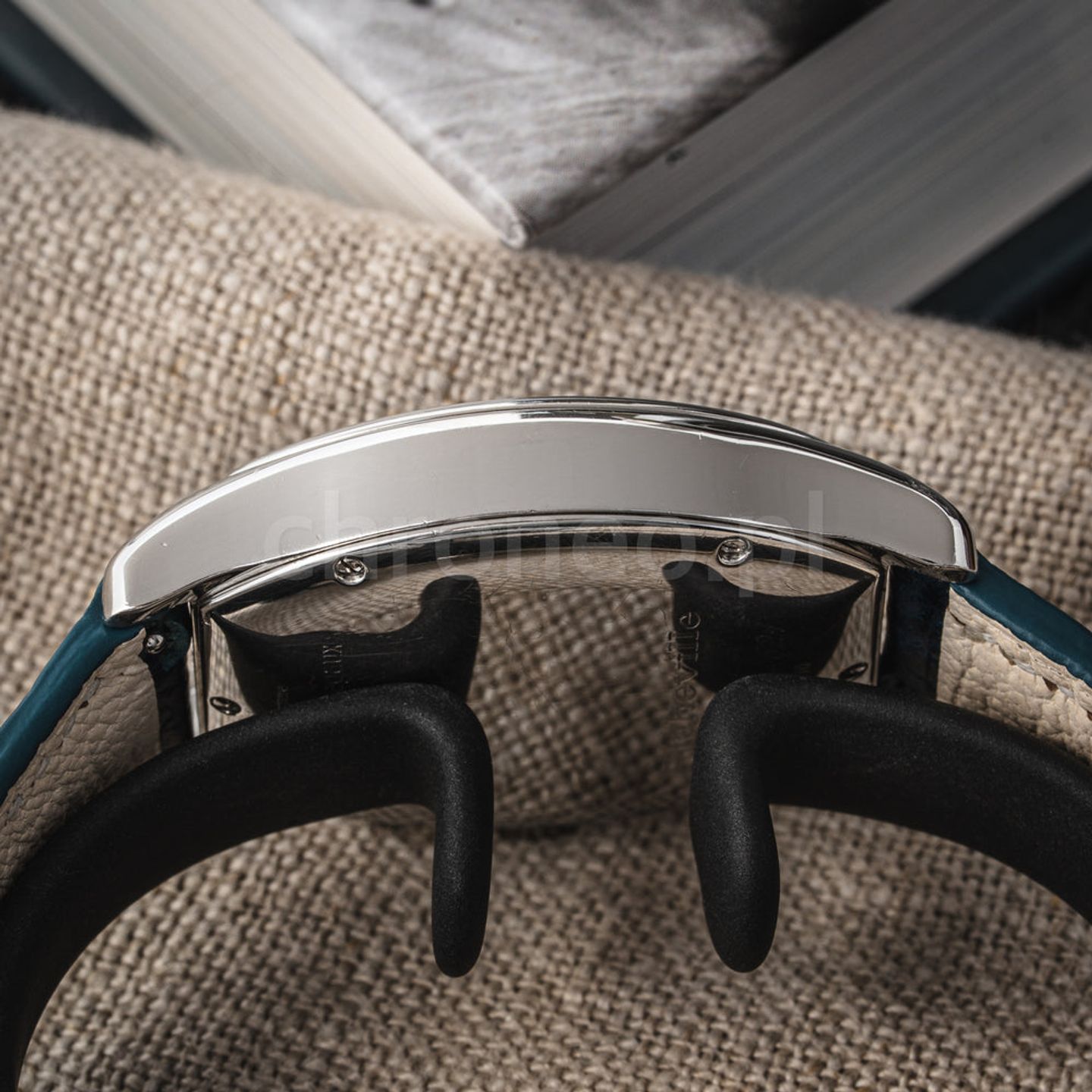 Girard-Perregaux Richeville 2710 (Onbekend (willekeurig serienummer)) - Blauw wijzerplaat 35mm Staal (7/7)