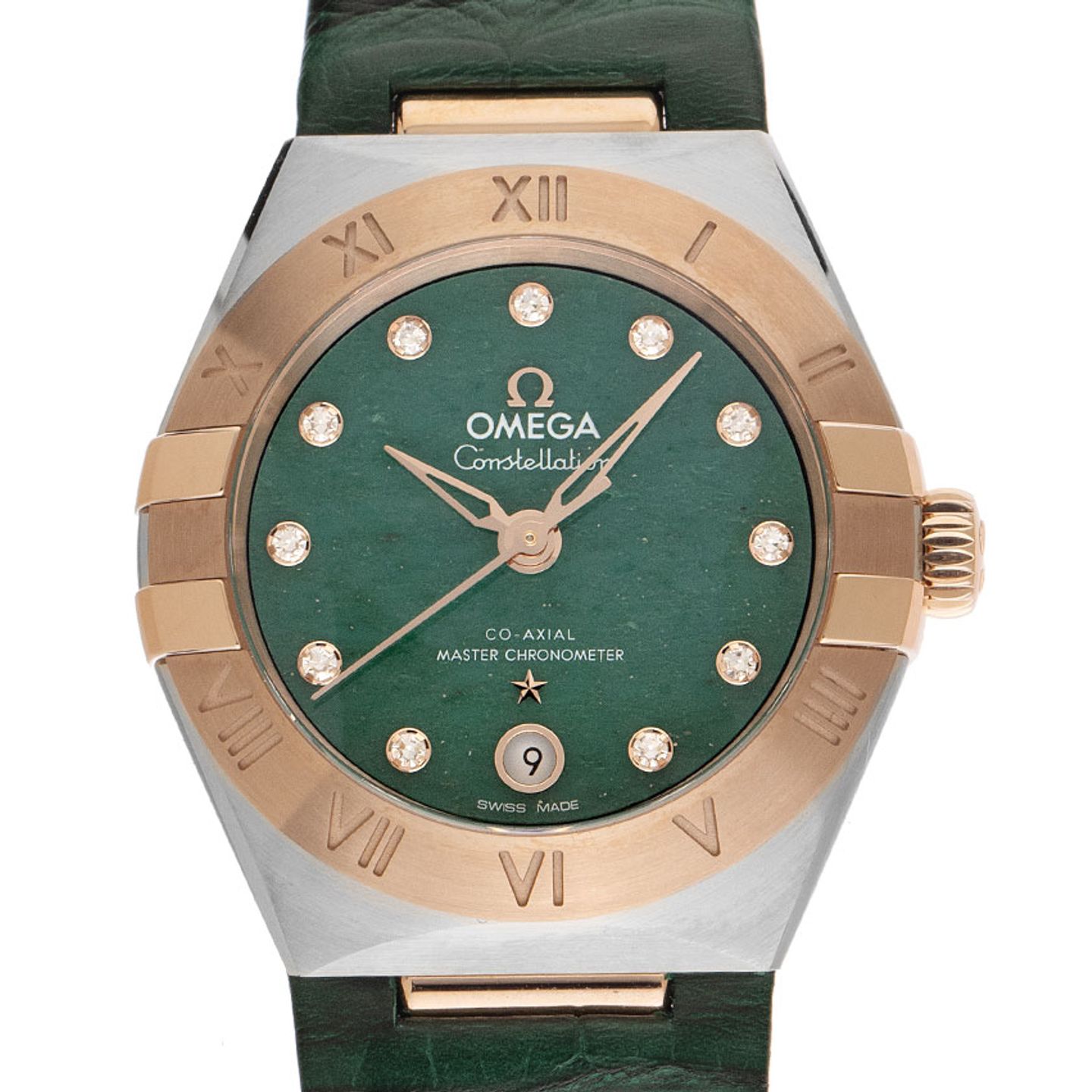 Omega Constellation 131.23.29.20.99.001 (2022) - Green dial 29 mm Steel case (1/6)