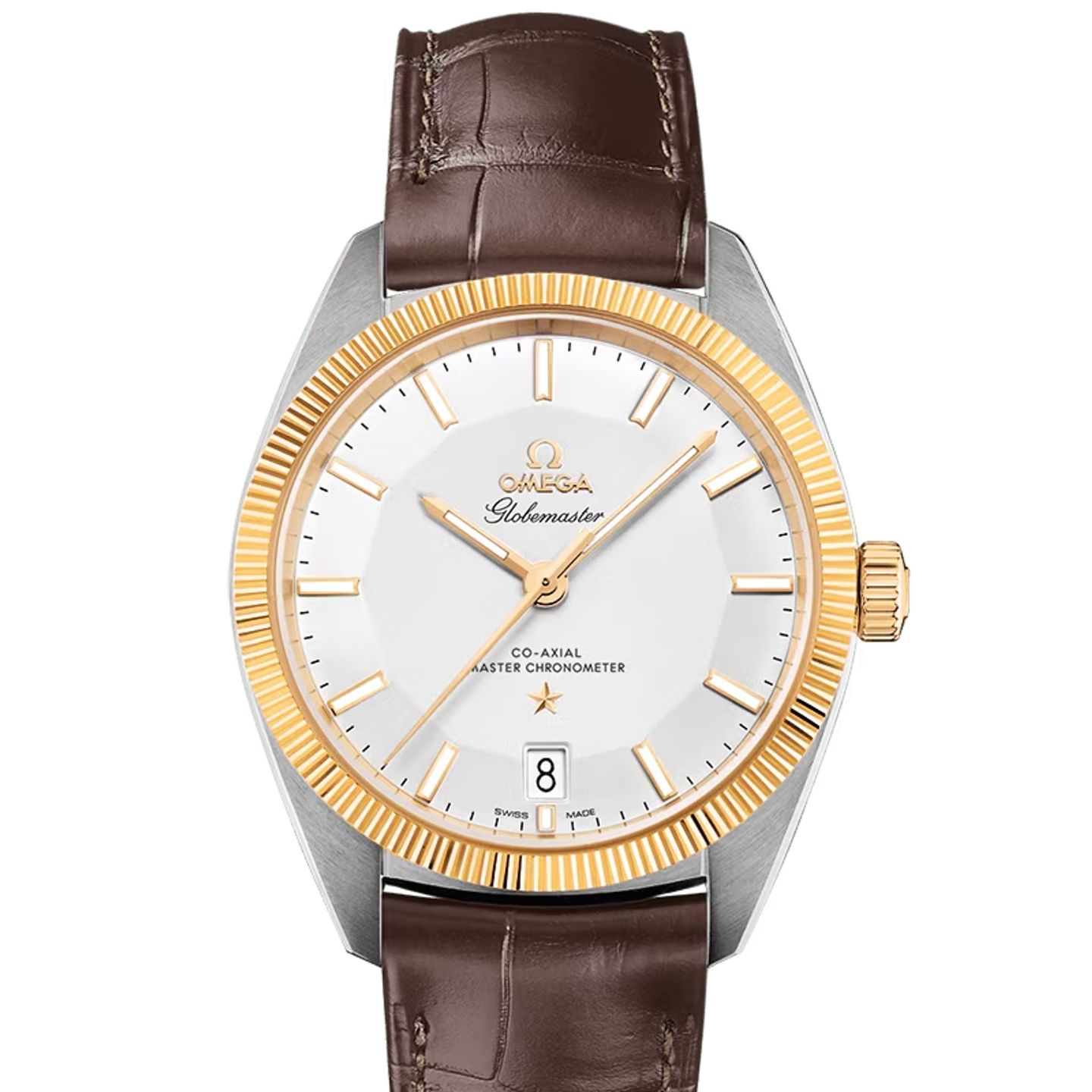 Omega Globemaster 130.23.39.21.02.001 (2024) - Zilver wijzerplaat 39mm Staal (1/1)