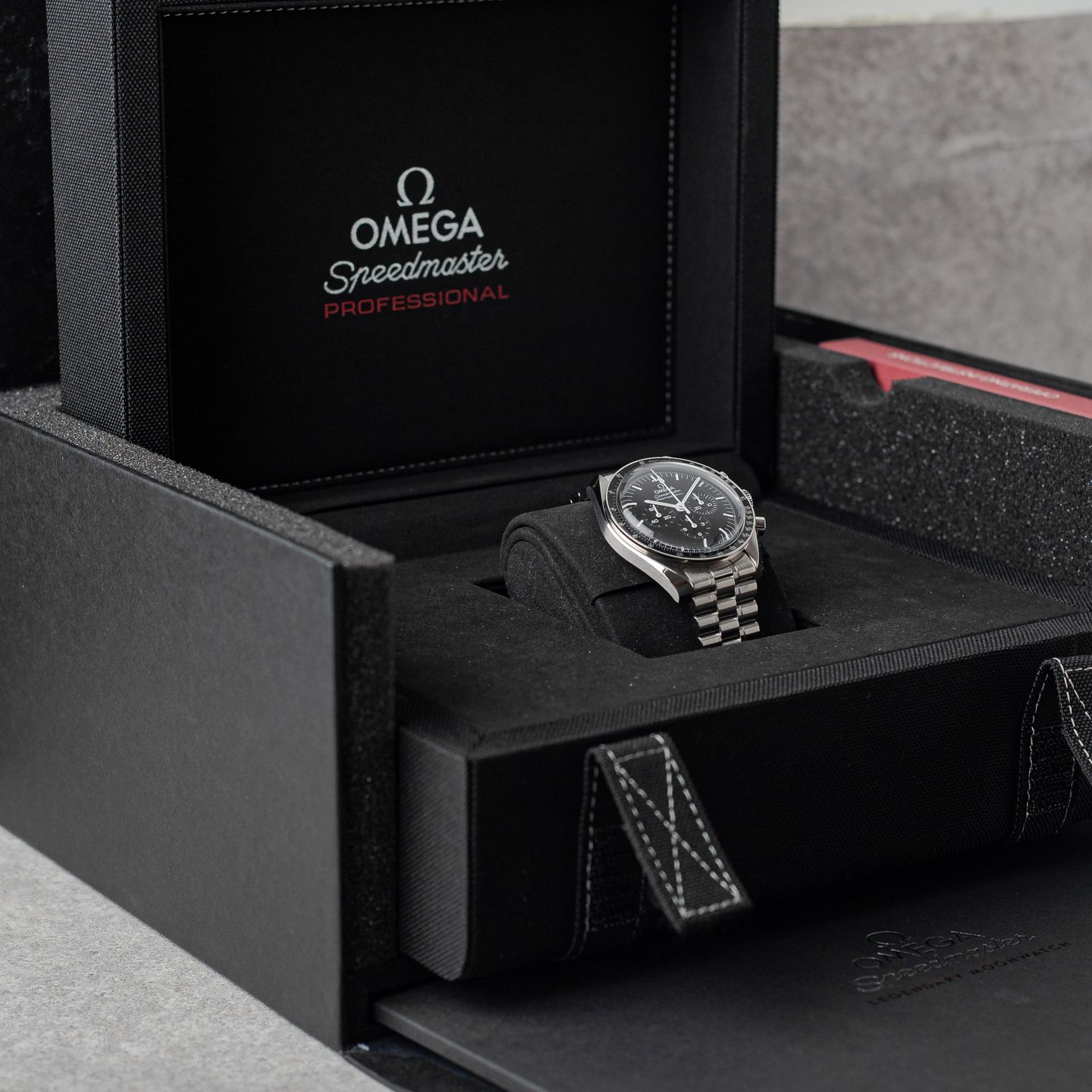 Omega Speedmaster Professional Moonwatch 310.30.42.50.01.001 (2021) - Zwart wijzerplaat 42mm Staal (3/8)