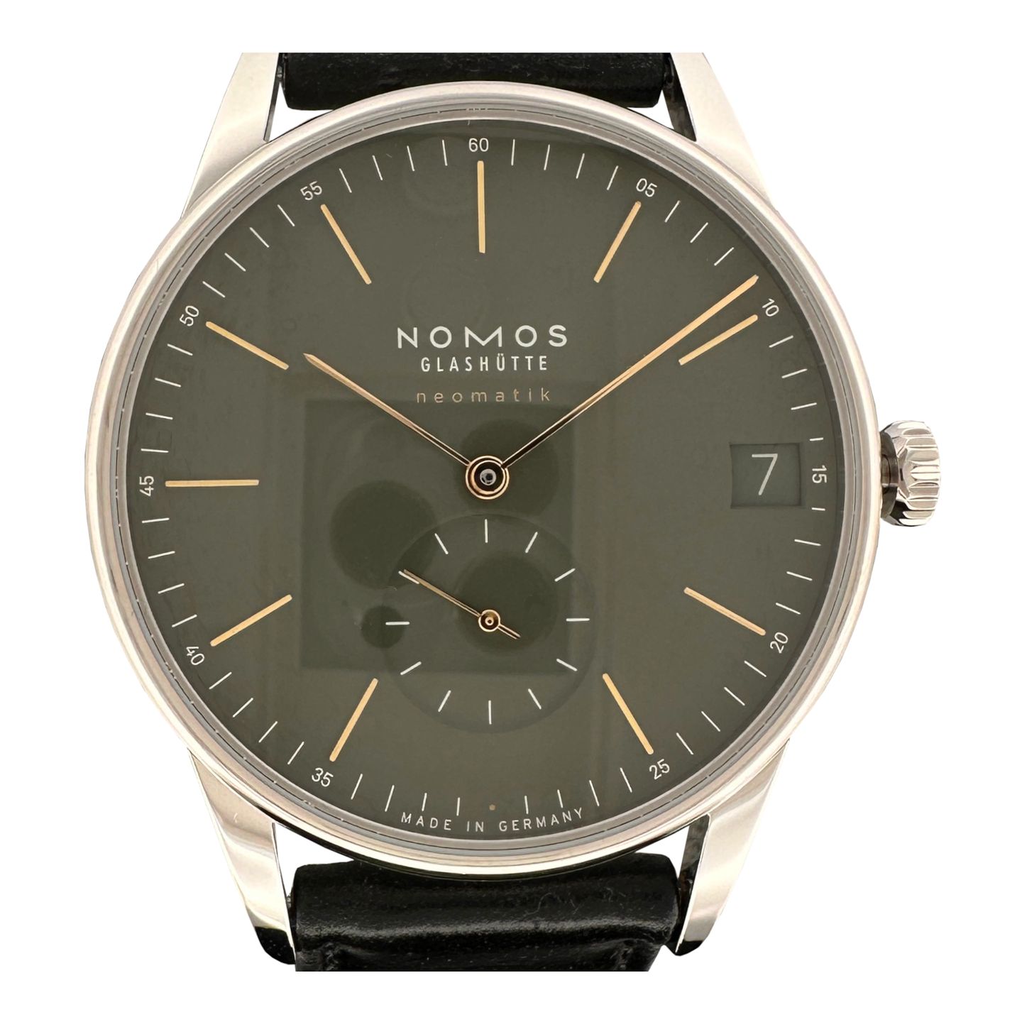 NOMOS Orion Neomatik 364 (2023) - Green dial 41 mm Steel case (1/8)