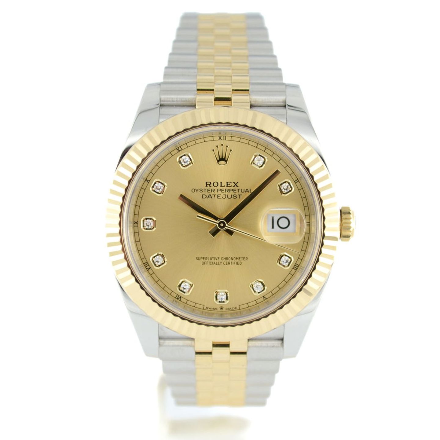 Rolex Datejust 41 126333 (2025) - 41 mm Gold/Steel case (1/7)