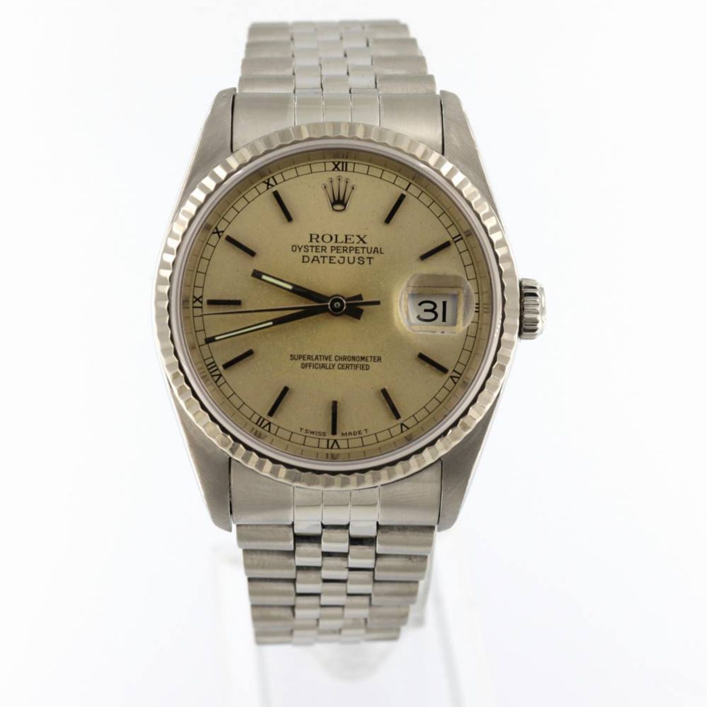 Rolex Datejust 36 16234 (1992) - 36mm Staal (1/6)