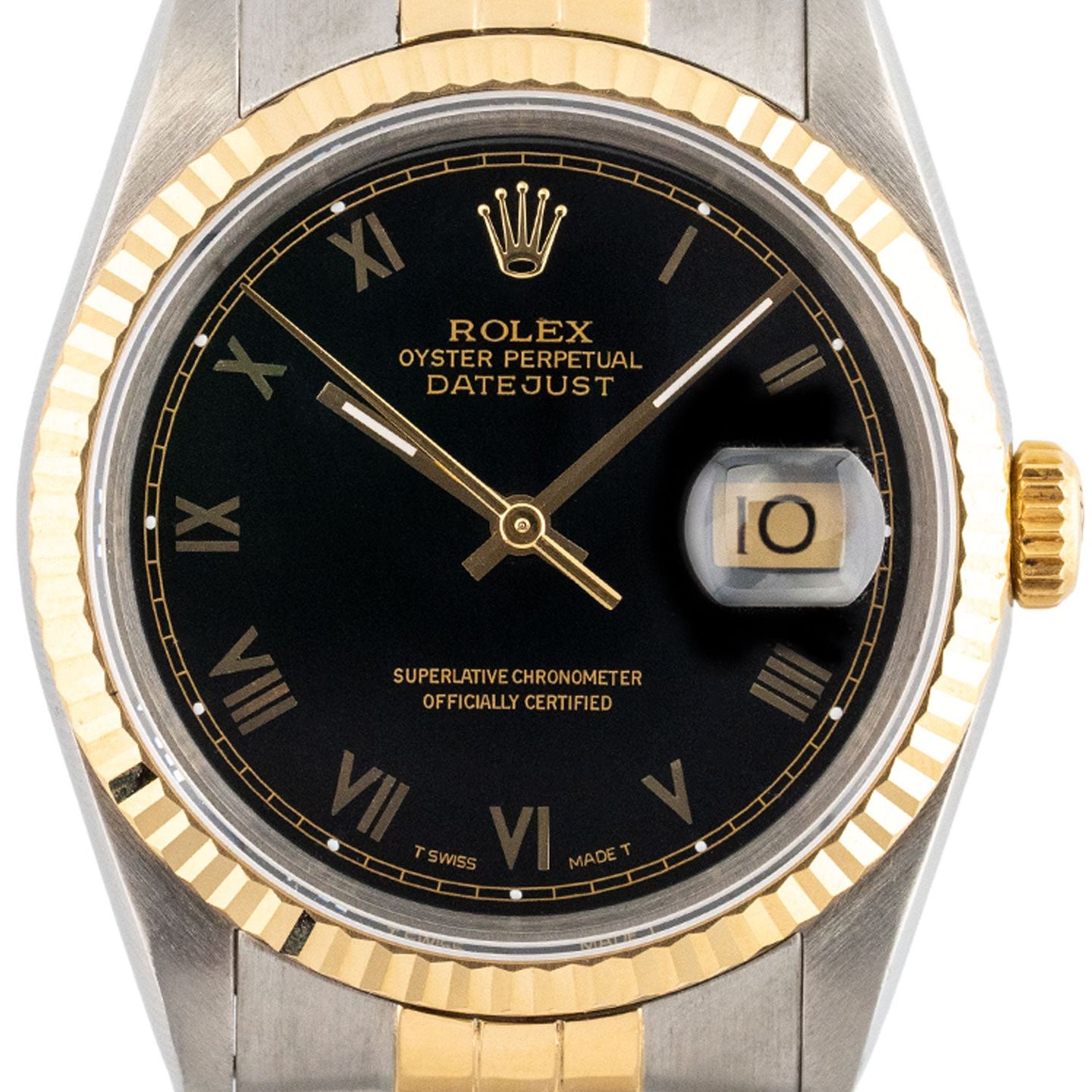 Rolex Datejust 36 16233 (1991) - 36 mm Gold/Steel case (2/5)
