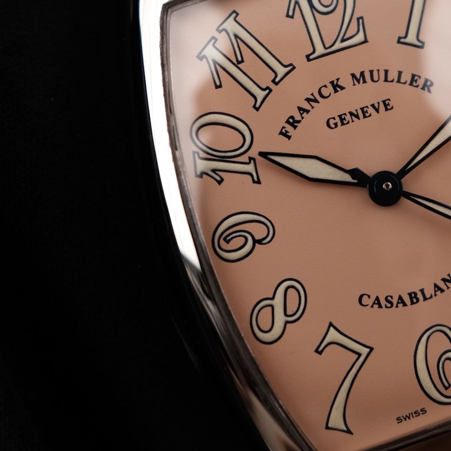 Franck Muller Casablanca 2852 (Onbekend (willekeurig serienummer)) - Roze wijzerplaat 43mm Staal (3/8)