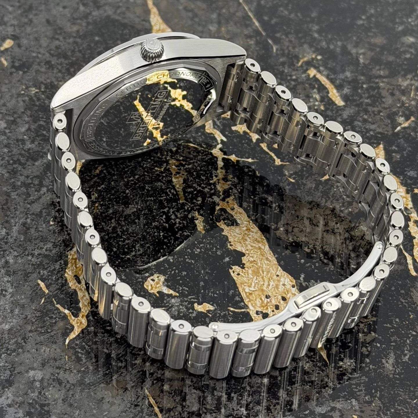 Breitling Chronomat 36 A10380101A4A1 (2026) - Wit wijzerplaat 36mm Staal (5/8)