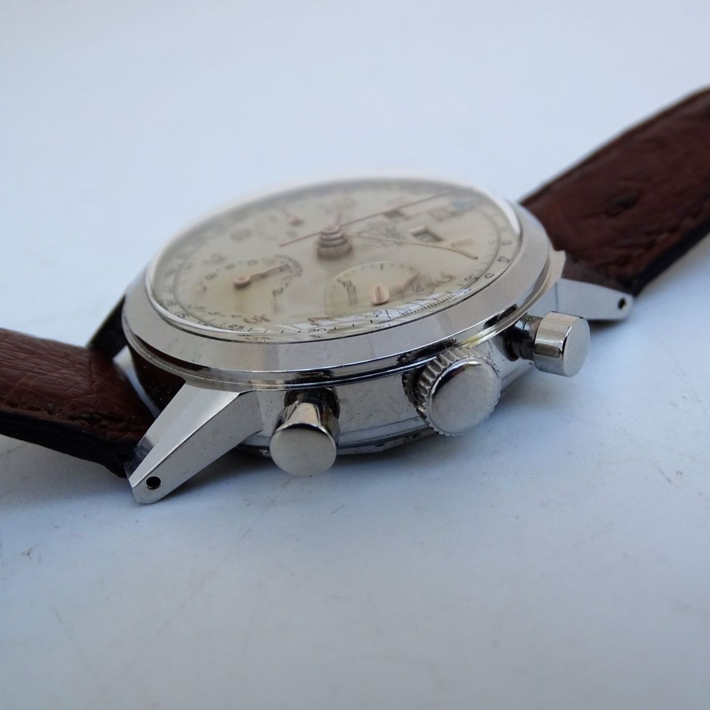 LePhare Vintage 3157 (1950) - Silver dial 35 mm Steel case (3/8)