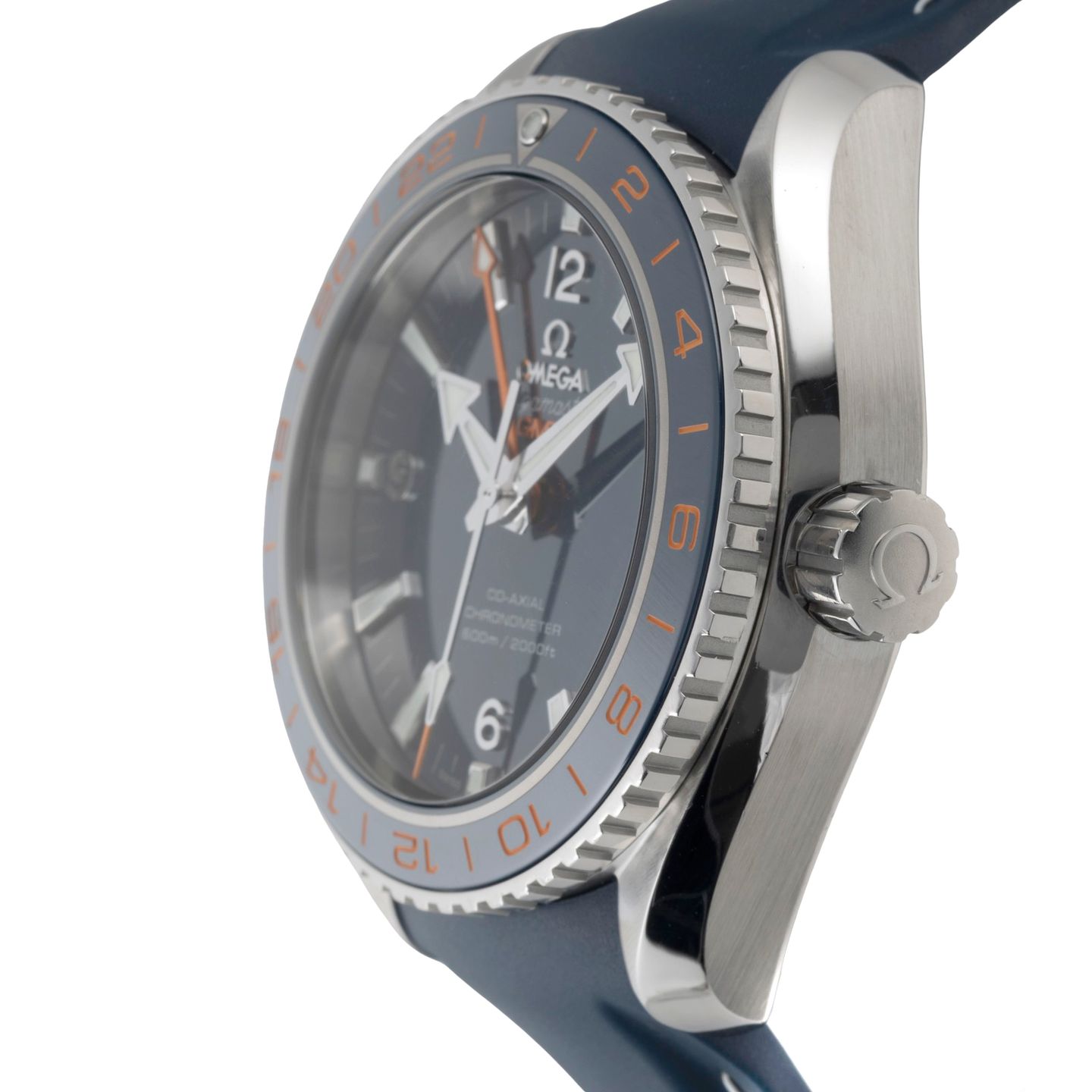 Omega Seamaster Planet Ocean 232.32.44.22.03.001 (Onbekend (willekeurig serienummer)) - Blauw wijzerplaat 44mm Staal (6/8)