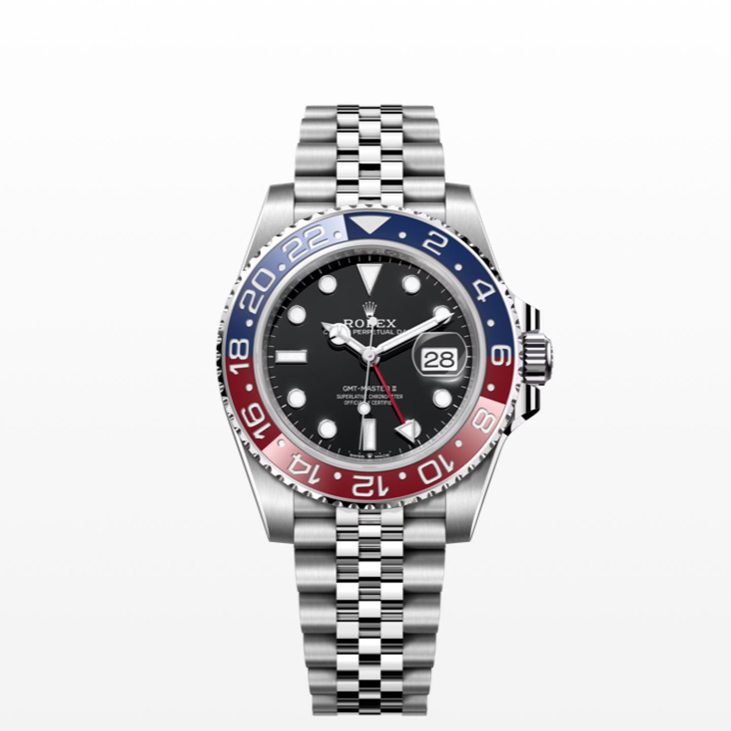 Rolex GMT-Master II 126710BLRO (2023) - Zwart wijzerplaat 40mm Staal (1/2)