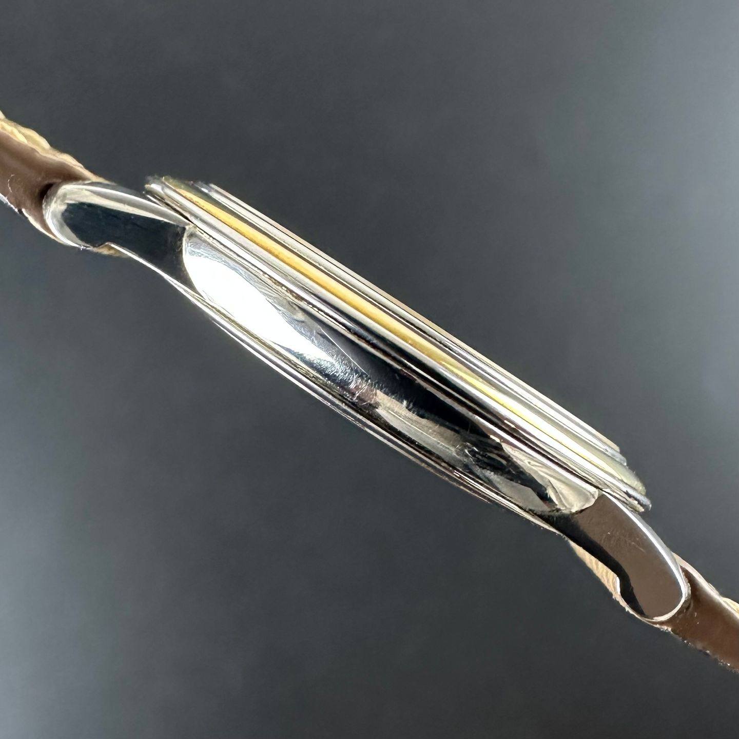 Omega De Ville 4720.11.01 (1998) - Champagne dial 34 mm Steel case (5/8)