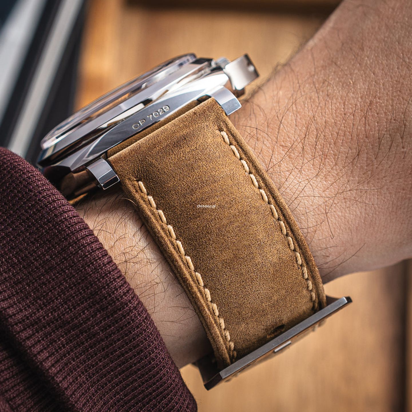 Panerai Luminor 1950 PAM00605 (2015) - Grey dial 47 mm Steel case (6/8)