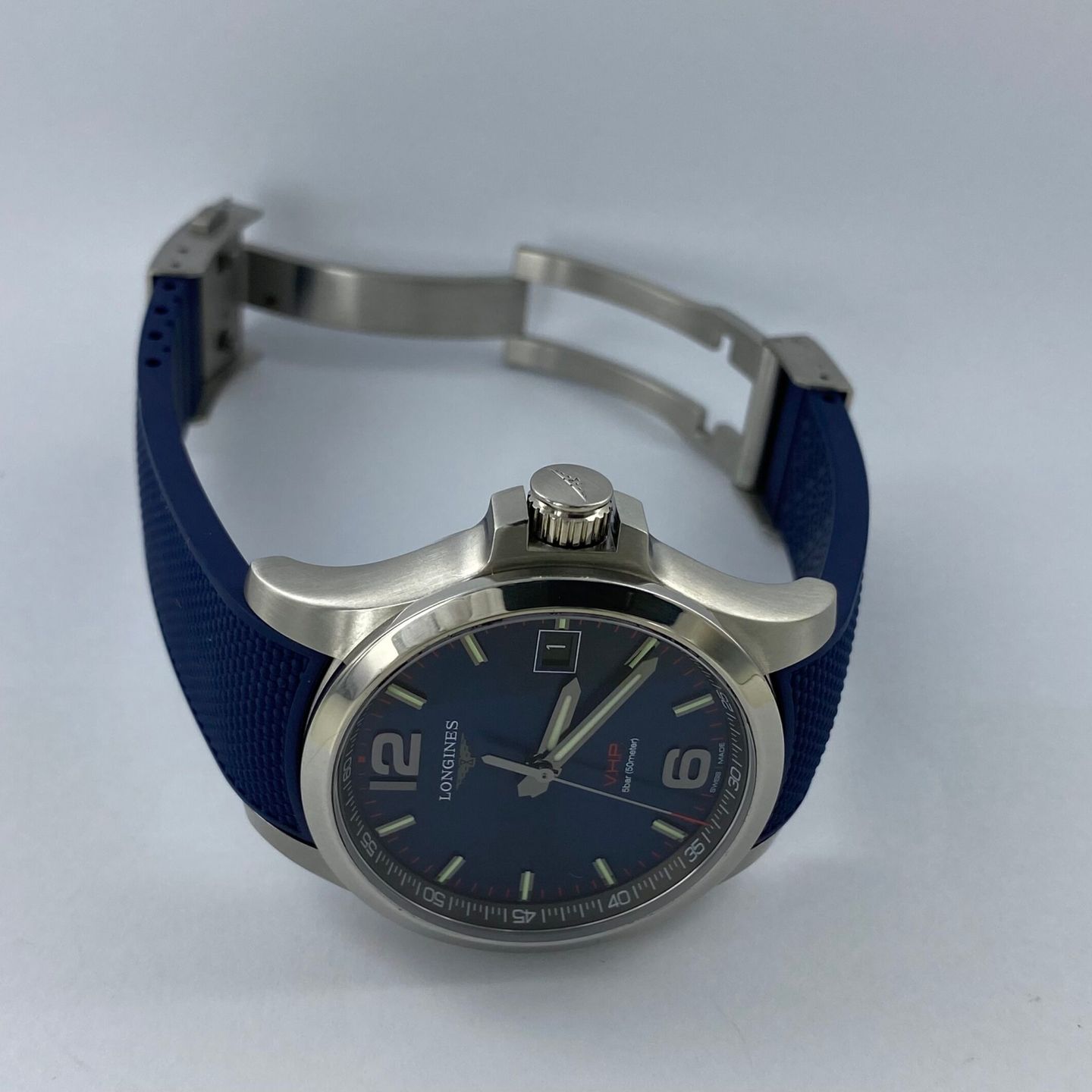 Longines Conquest - (2022) - Blue dial 43 mm Steel case (2/4)